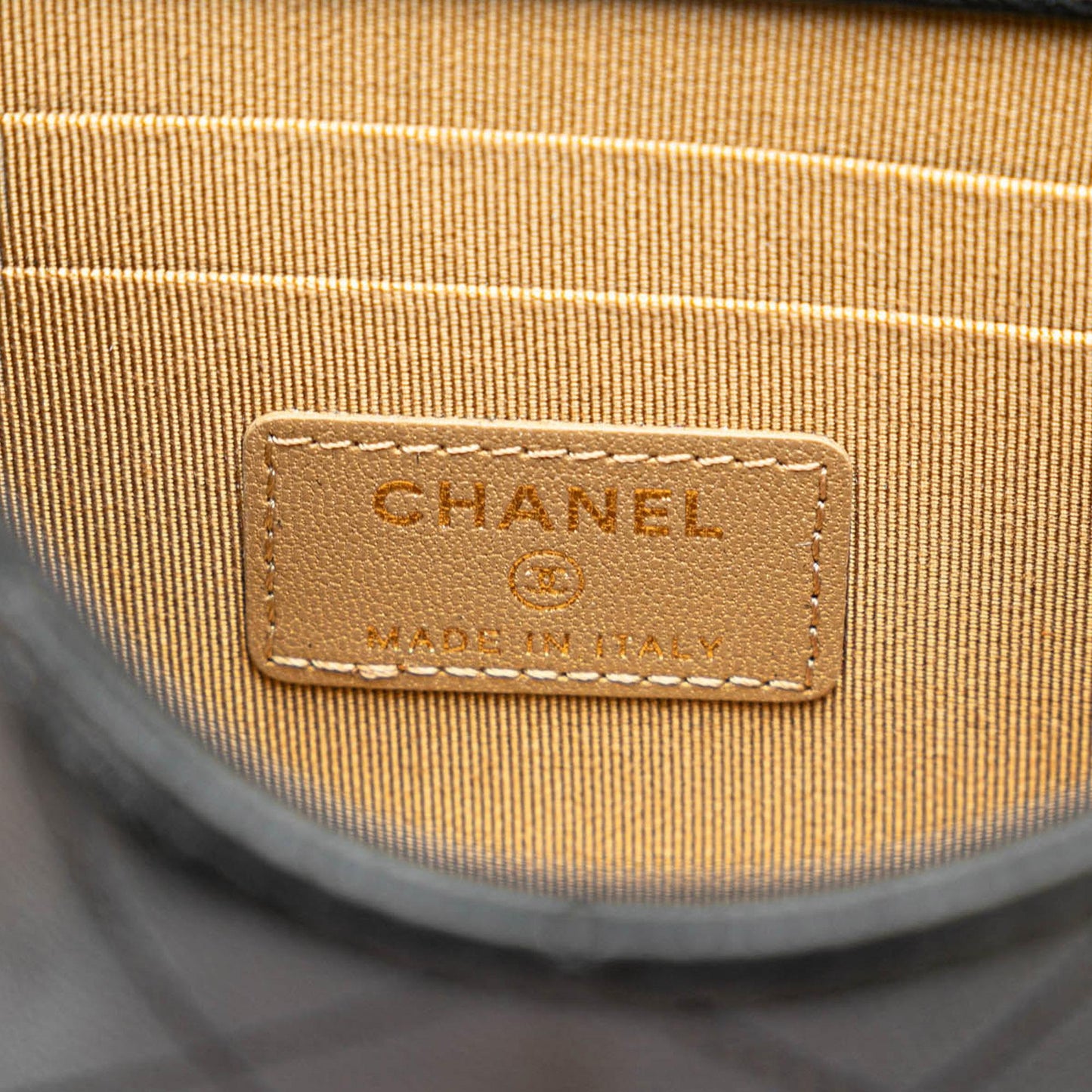 Chanel Mini Goatskin Chic Pearls Clutch On Chain