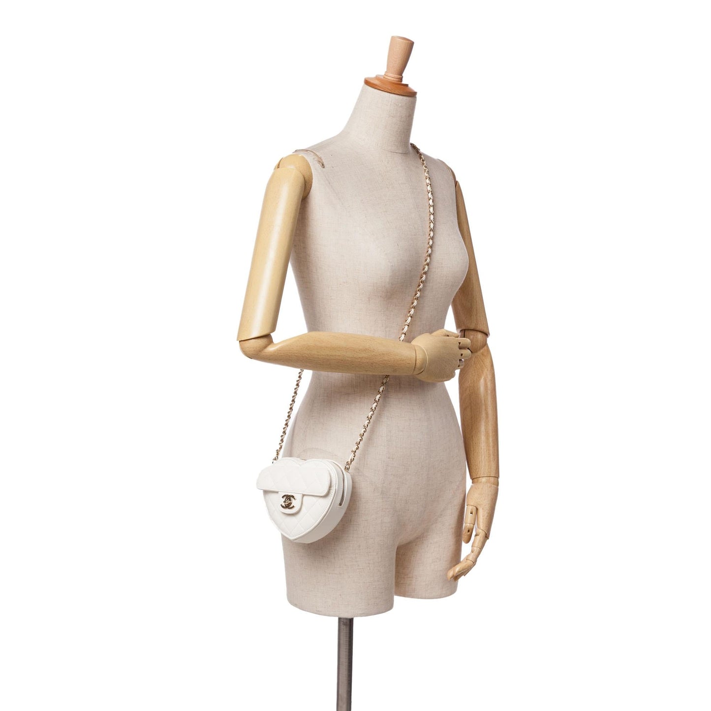 Chanel Mini Lambskin CC in Love Heart Crossbody