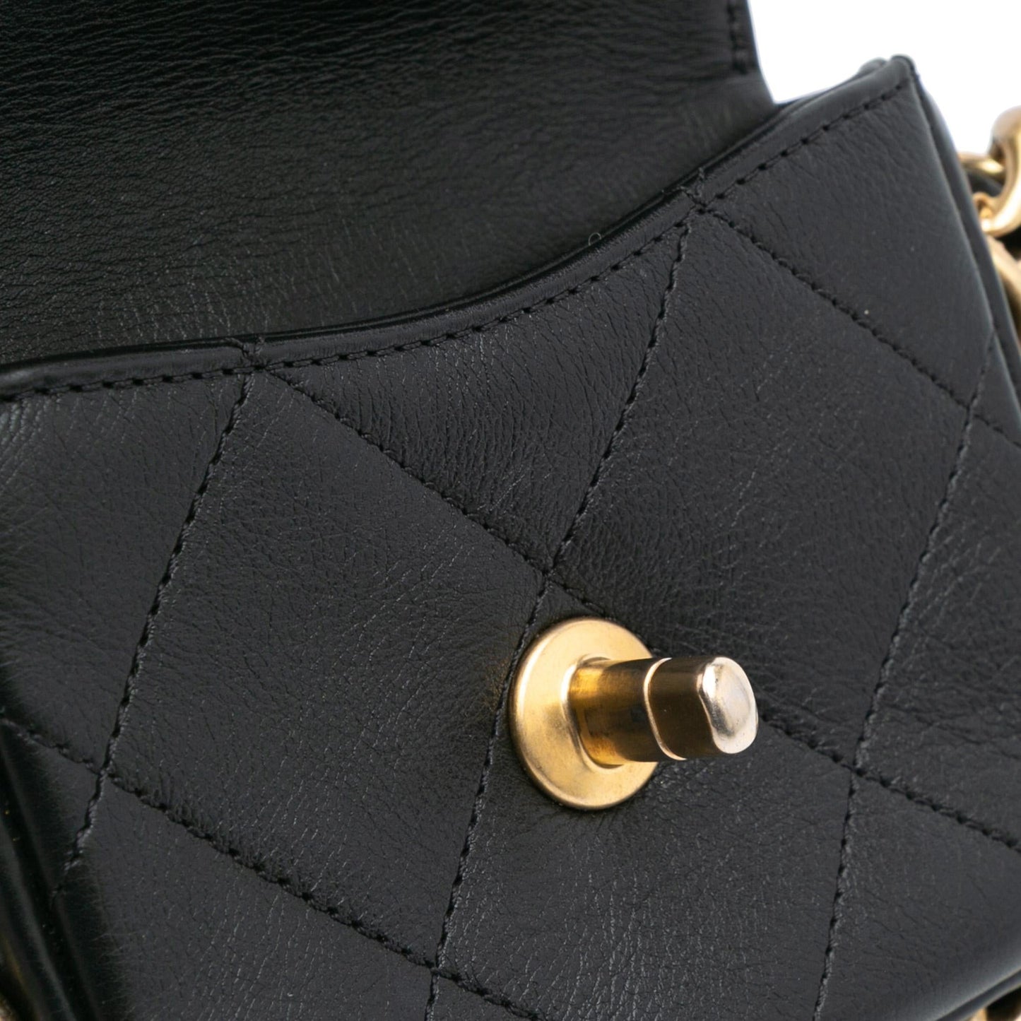 Chanel Mini Quilted Calfskin Framing Chain Flap