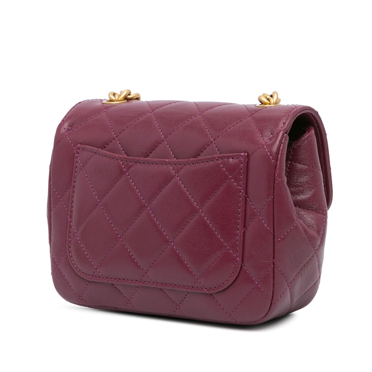 Chanel Mini Quilted Lambskin Single Flap