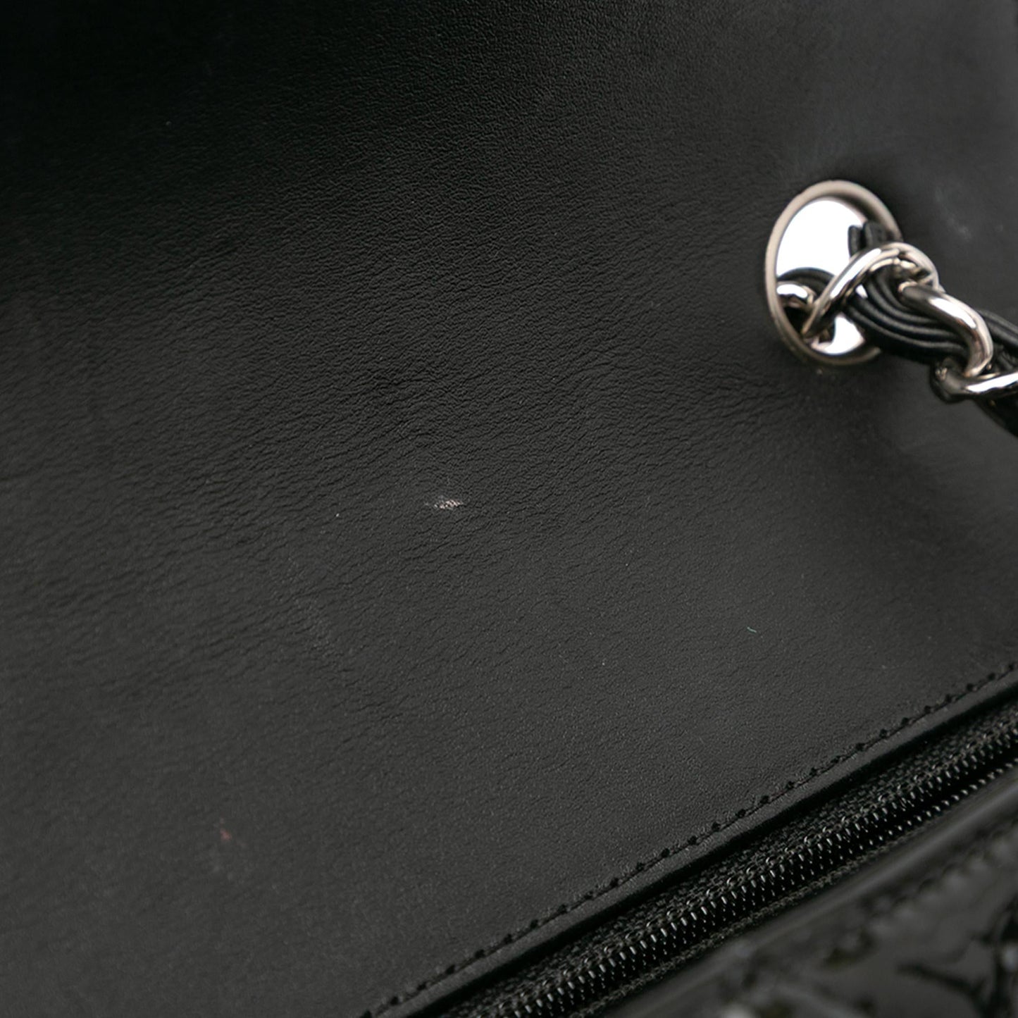 Chanel Mini Rectangular Bicolor Patent Leather Flap Bag