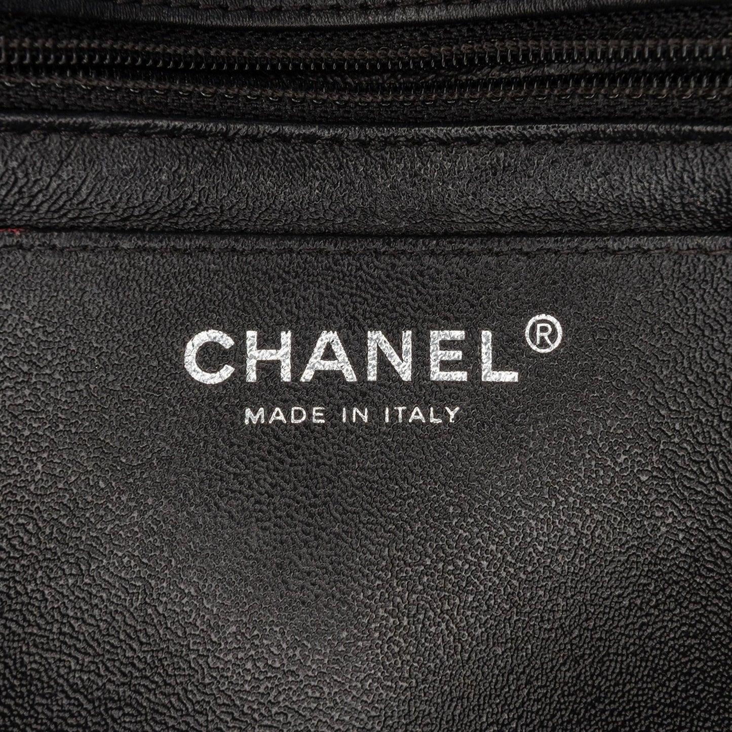 Chanel Mini Rectangular Bicolor Patent Leather Flap Bag