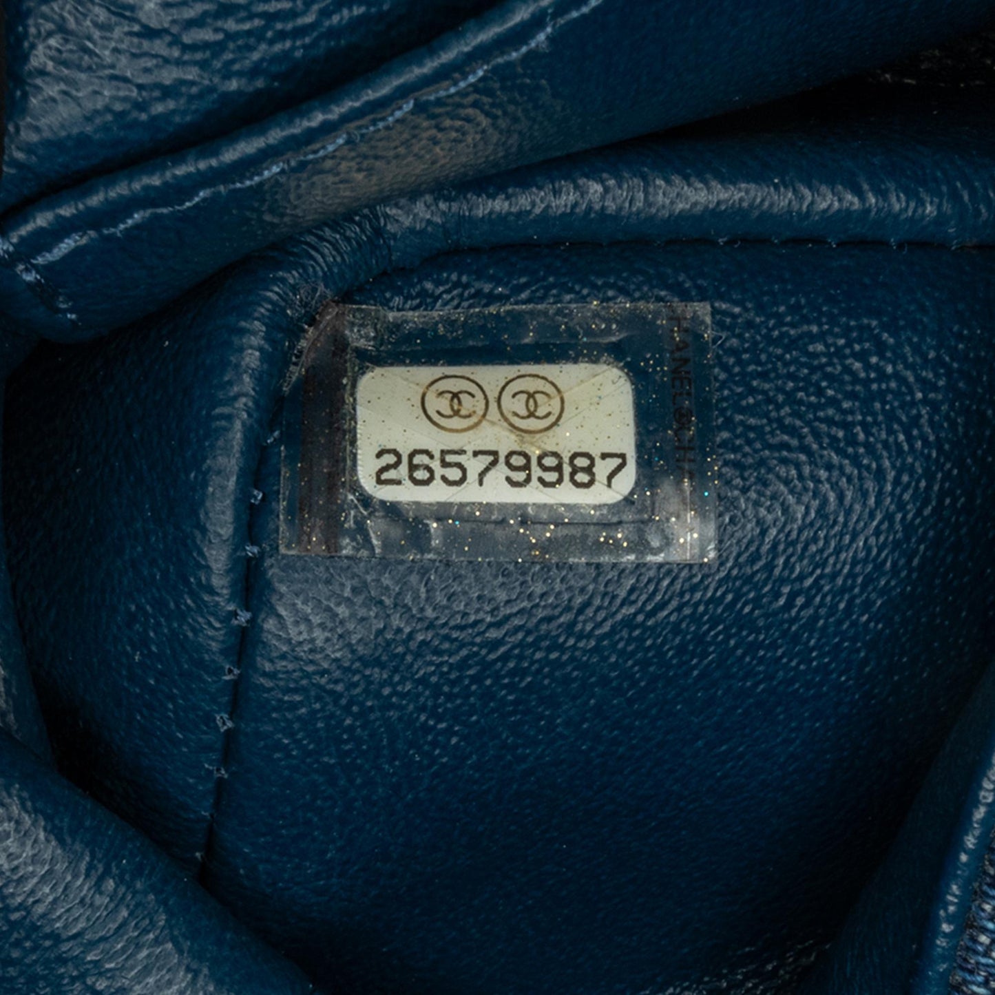 Chanel Mini Rectangular Classic Denim Tweed Framed Single Flap