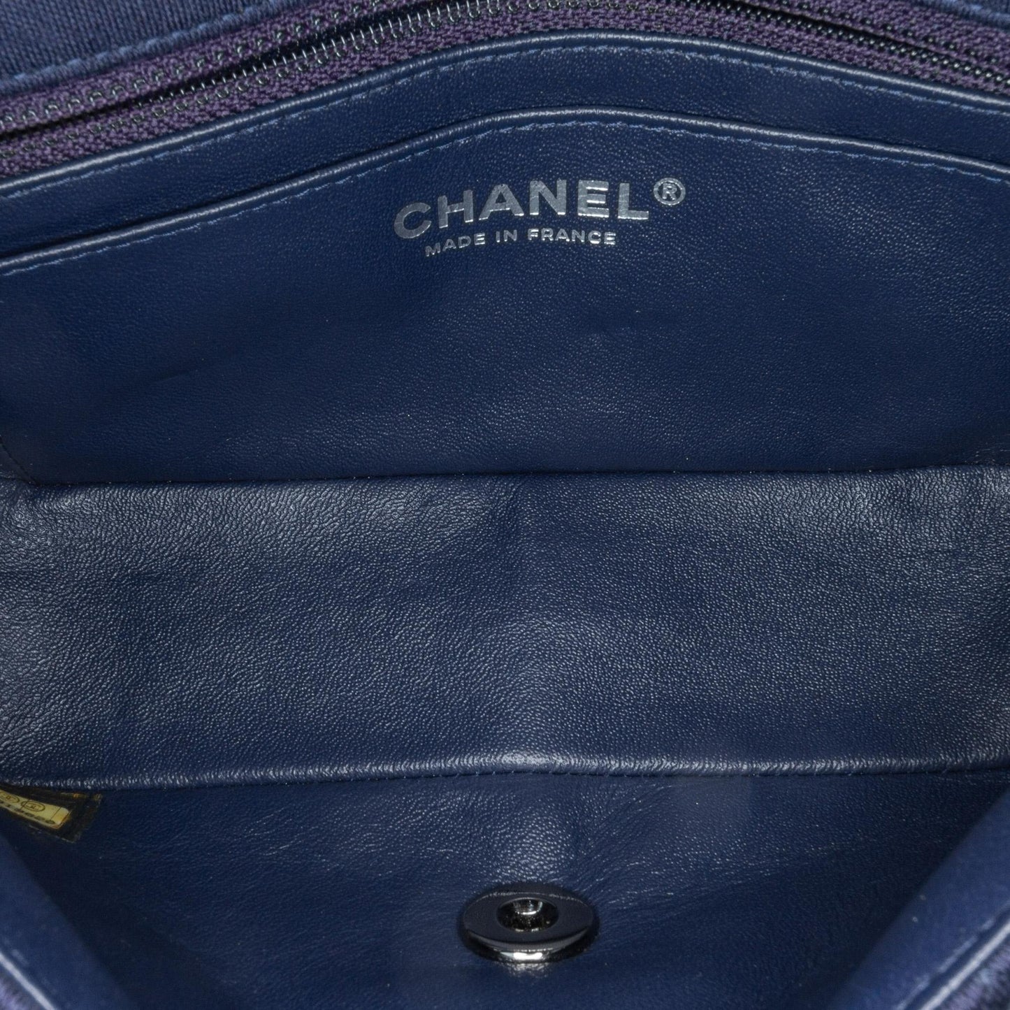 Chanel Mini Rectangular Classic Jersey Single Flap