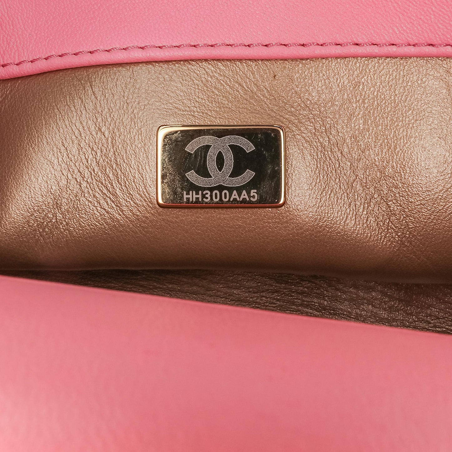 Chanel Mini Rectangular Classic Lambskin Pearl Crush Single Flap