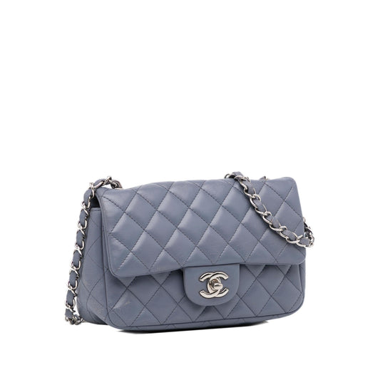 Chanel Mini Rectangular Classic Lambskin Single Flap