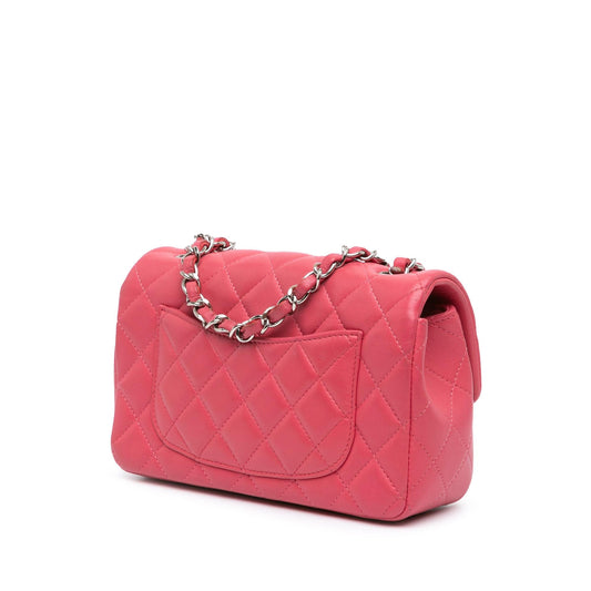 Chanel Mini Rectangular Classic Lambskin Single Flap
