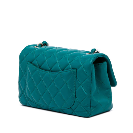 Chanel Mini Rectangular Classic Lambskin Single Flap
