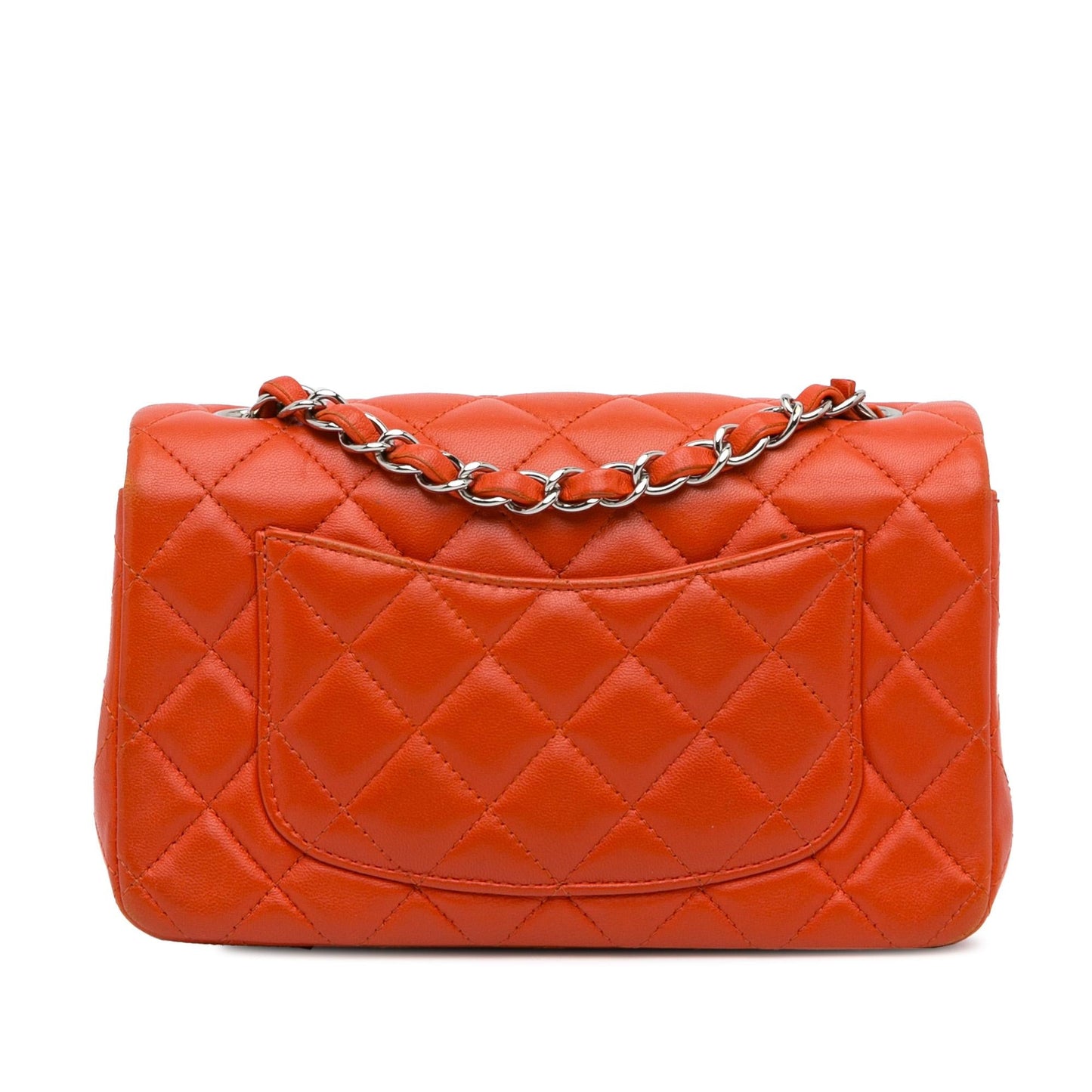 Chanel Mini Rectangular Classic Lambskin Single Flap