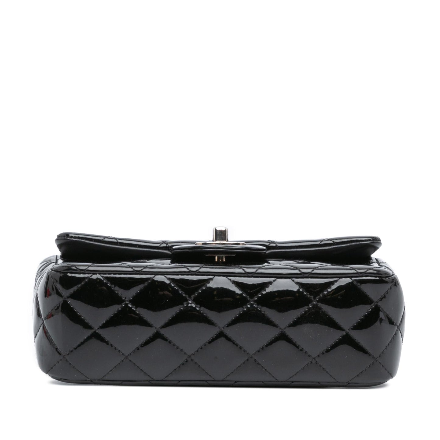 Chanel Mini Rectangular Classic Patent Single Flap