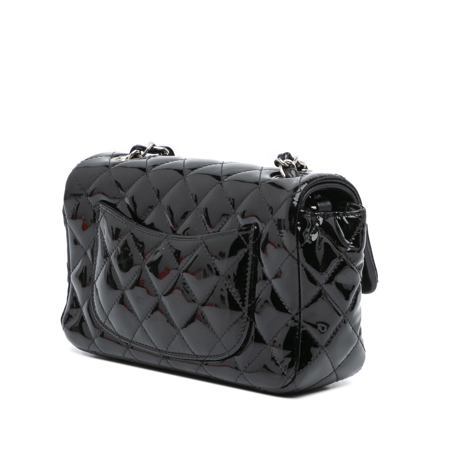 Chanel Mini Rectangular Classic Patent Single Flap
