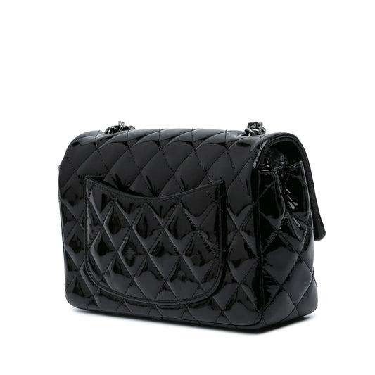Chanel Mini Rectangular Classic Patent Single Flap