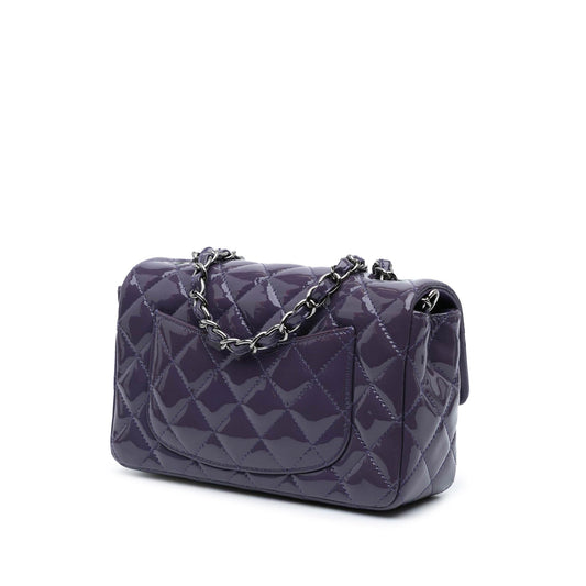Chanel Mini Rectangular Classic Patent Single Flap