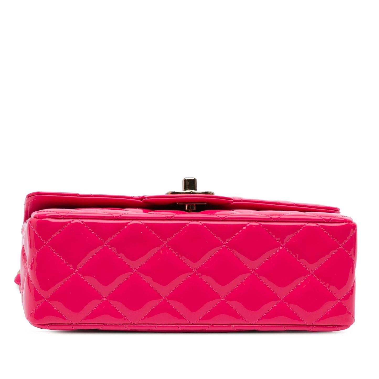 Chanel Mini Rectangular Classic Patent Single Flap