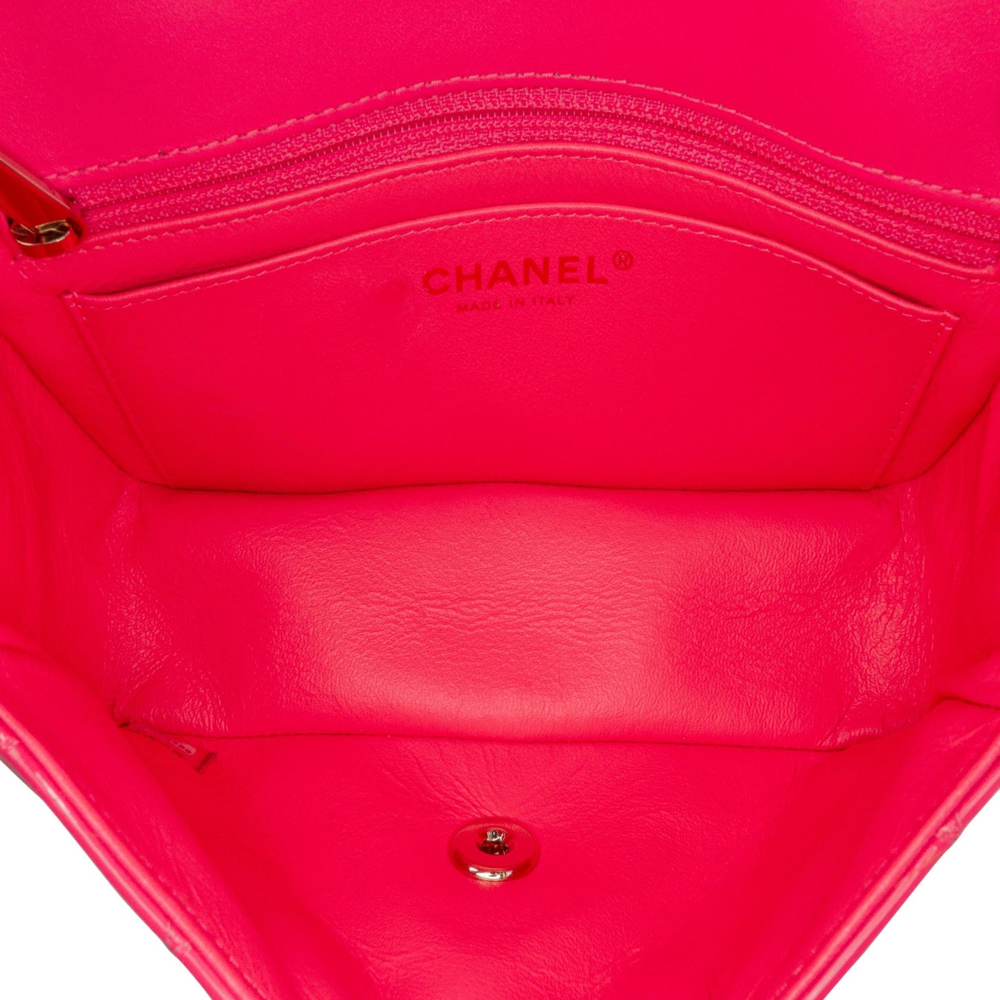 Chanel Mini Rectangular Classic Patent Single Flap