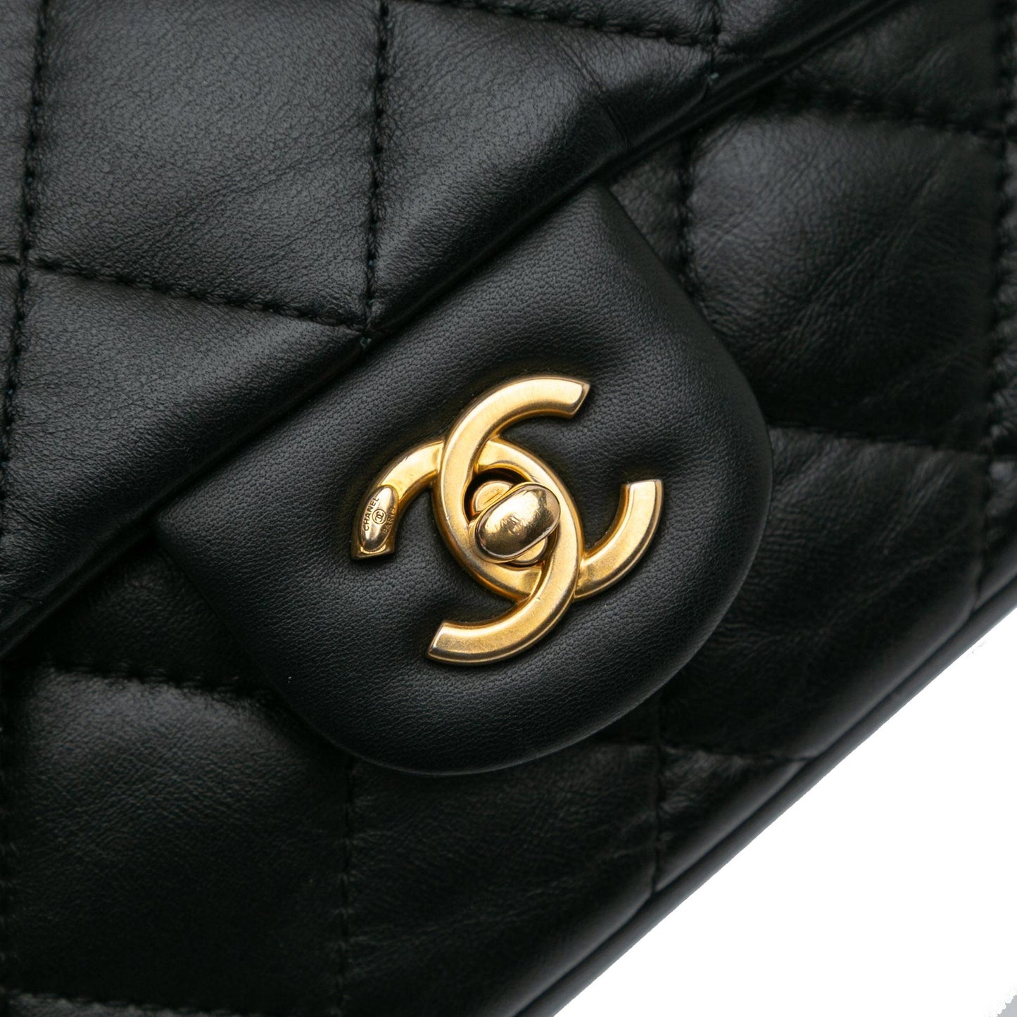 Chanel Mini Rectangular Quilted Lambskin Heart Charms Flap