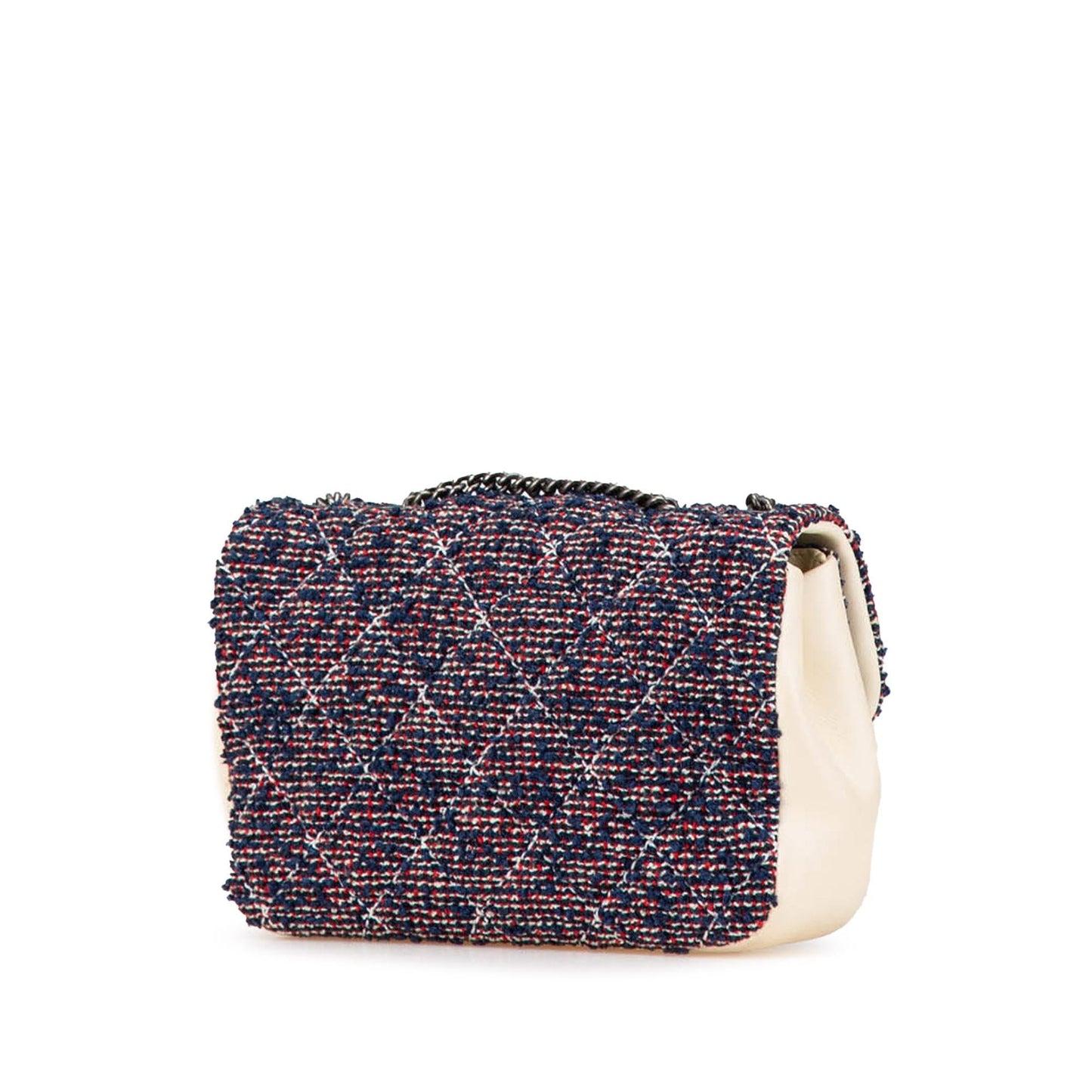 Chanel Mini Rectangular Tweed Single Flap