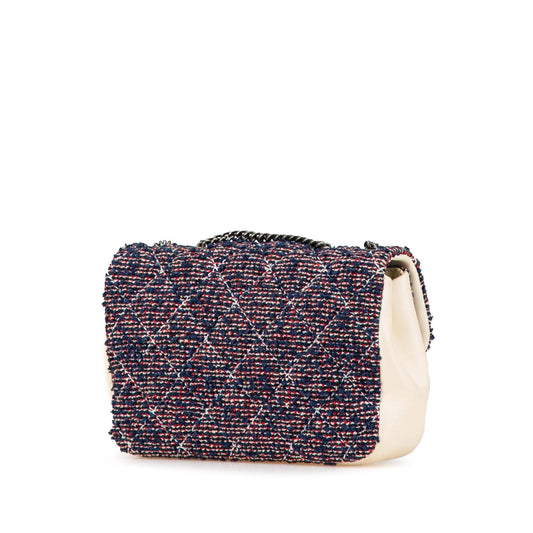 Chanel Mini Rectangular Tweed Single Flap