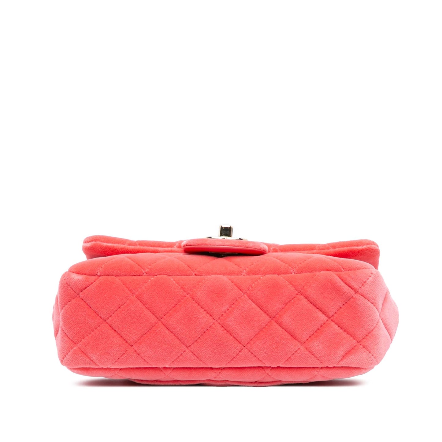 Chanel Mini Rectangular Velvet Pearl Crush Flap