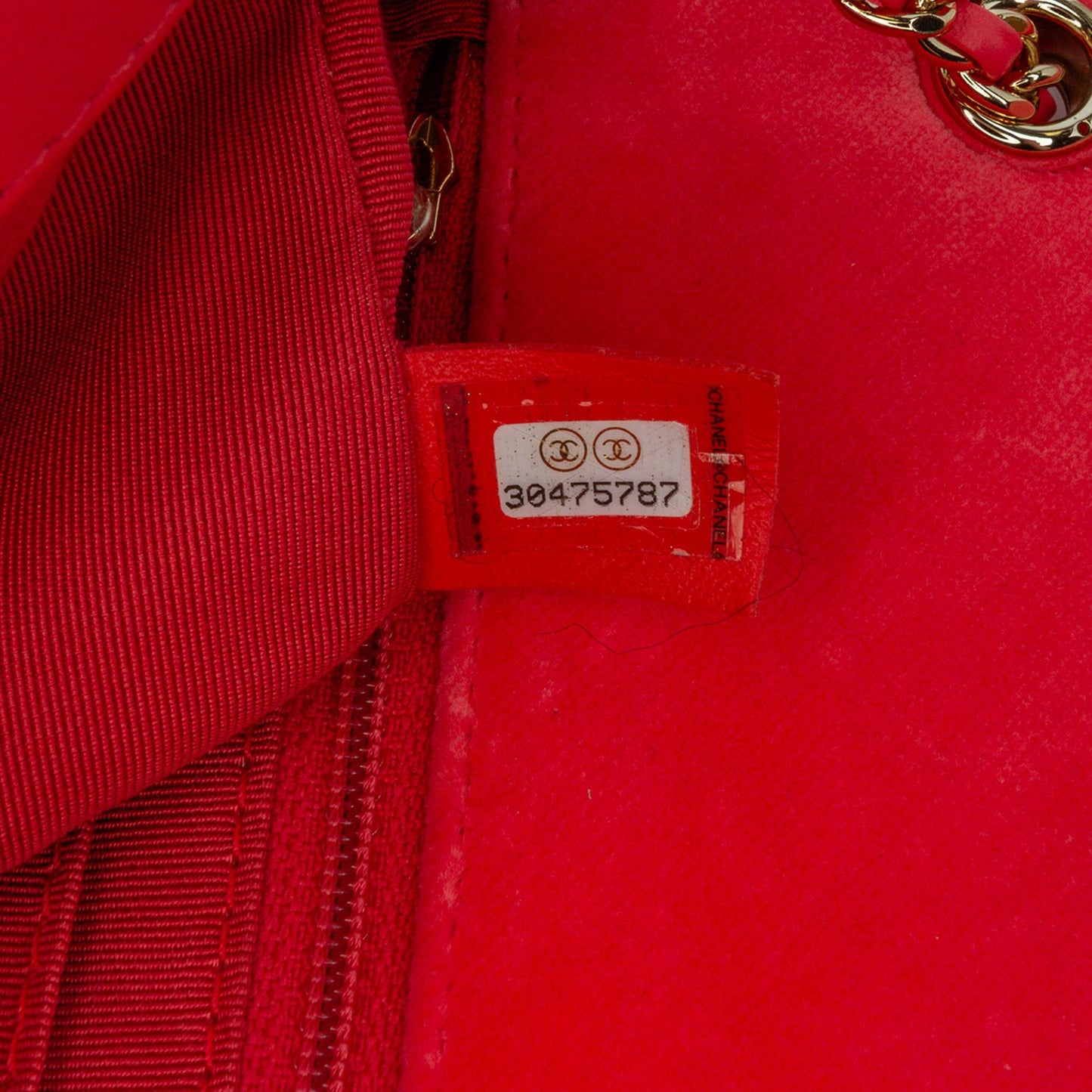 Chanel Mini Rectangular Velvet Pearl Crush Flap