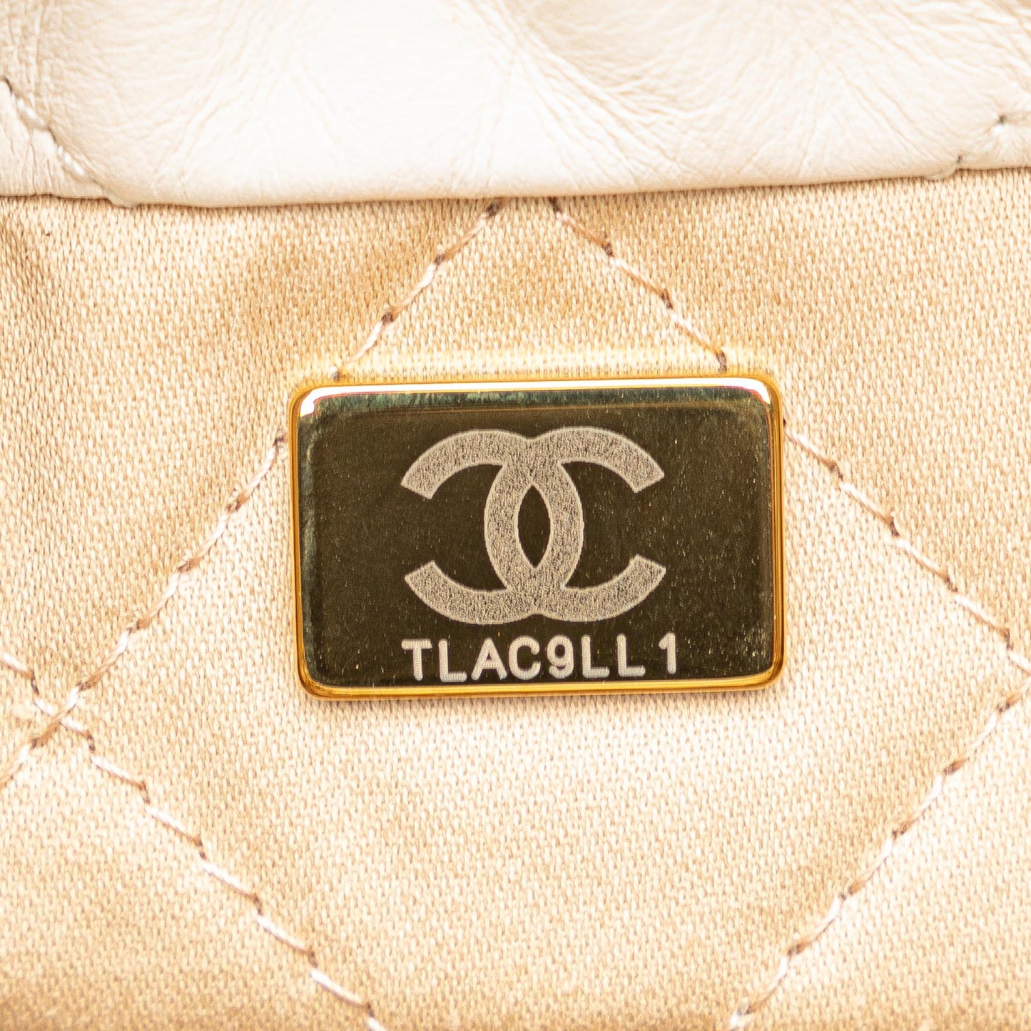 Chanel Mini Shiny Calfskin 22 Hobo