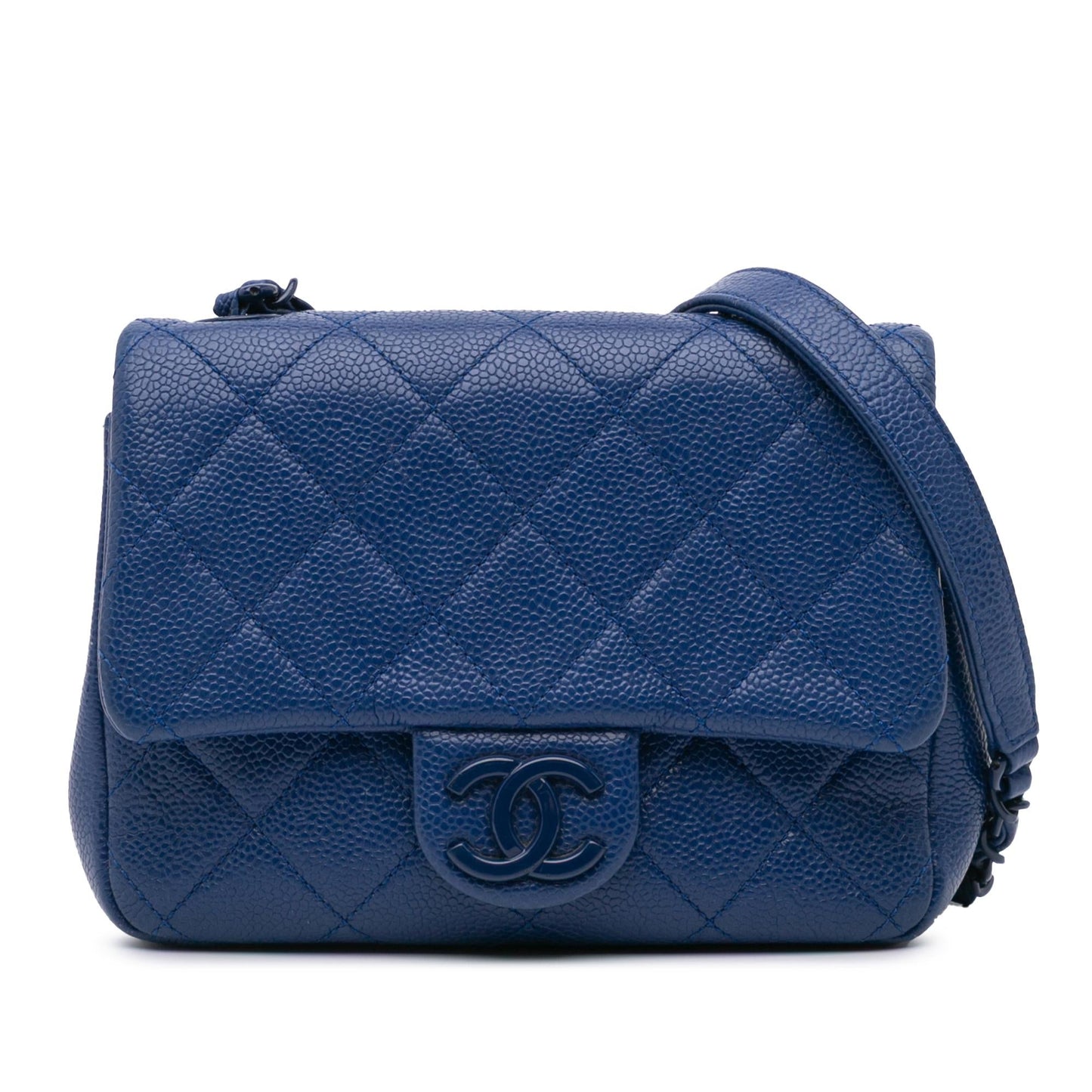 Chanel Mini Square Caviar Incognito Flap