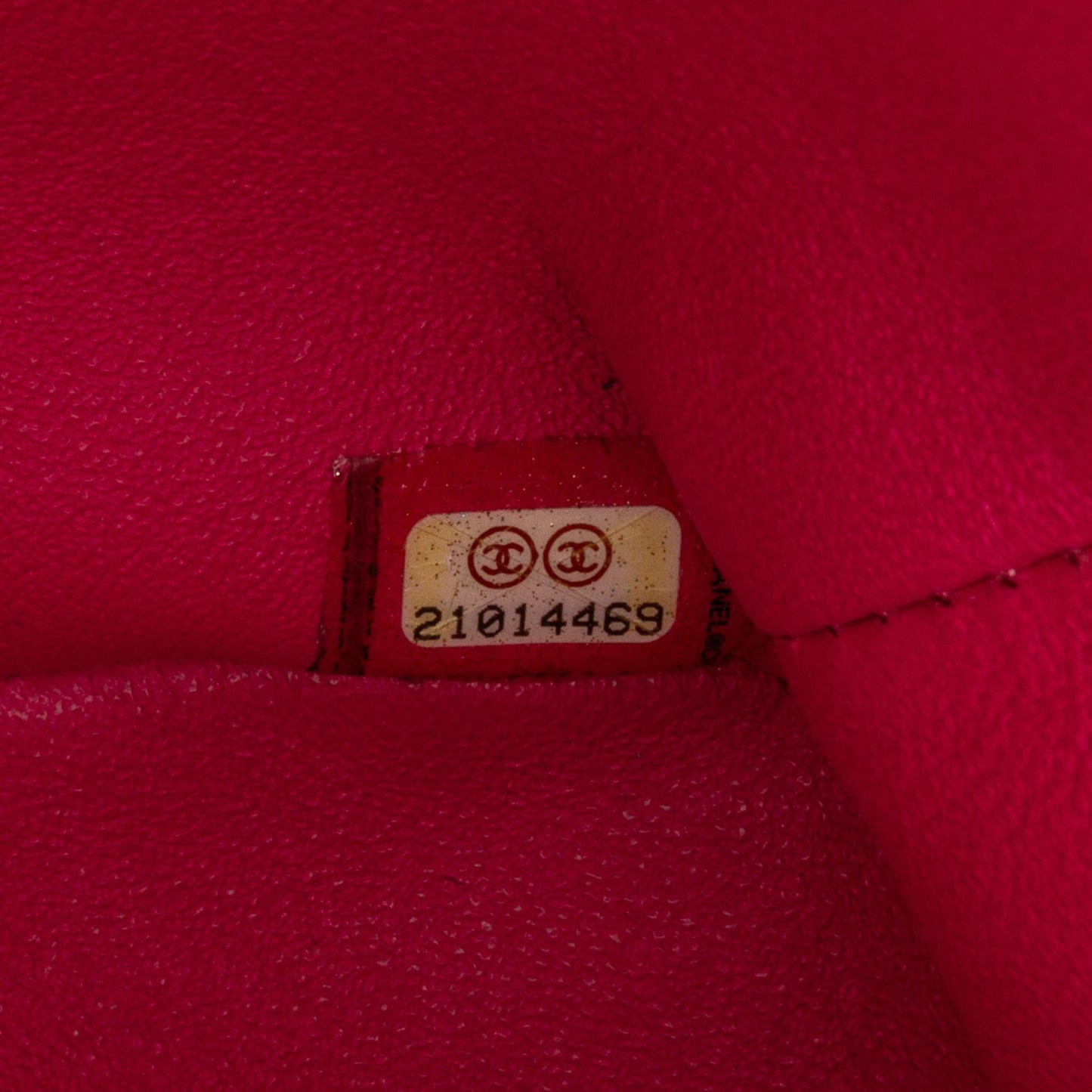 Chanel Mini Square Classic Chevron Lambskin Flap