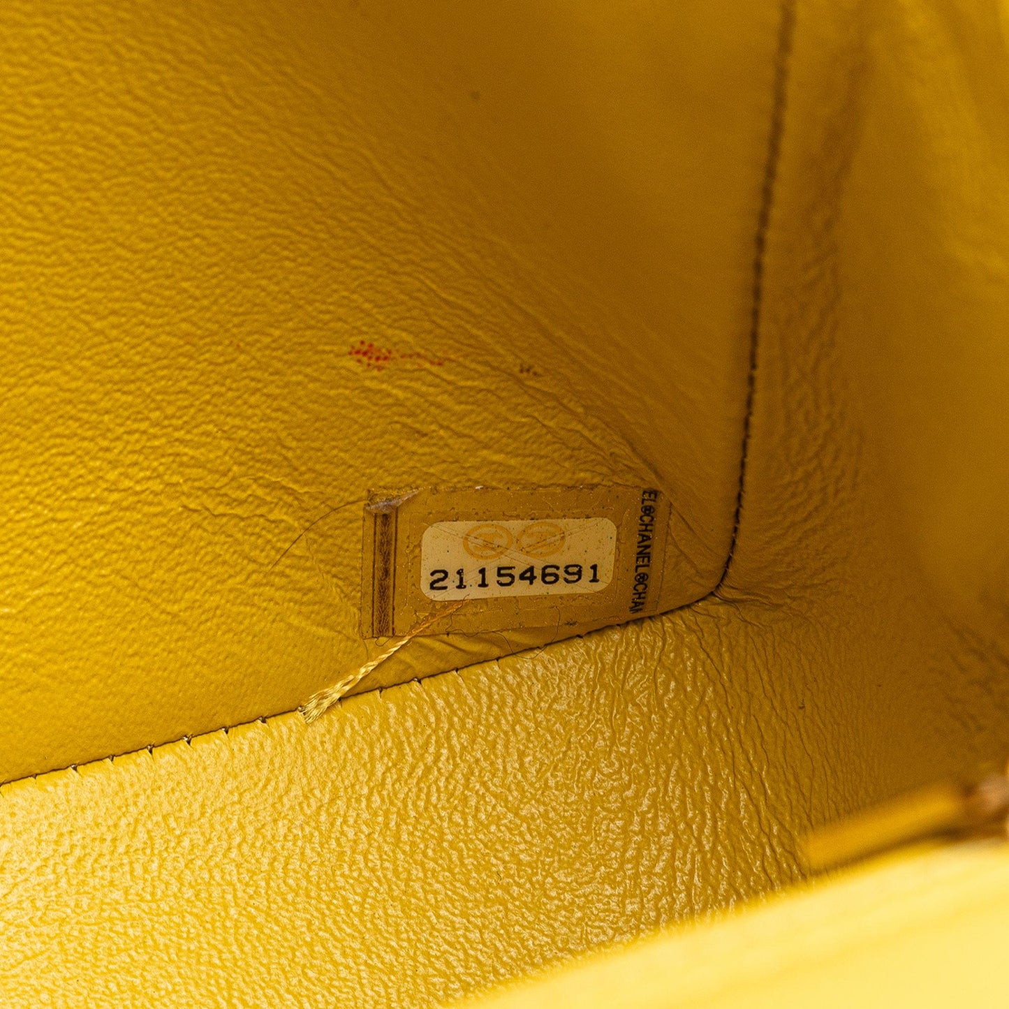 Chanel Mini Square Classic Chevron Lambskin Single Flap