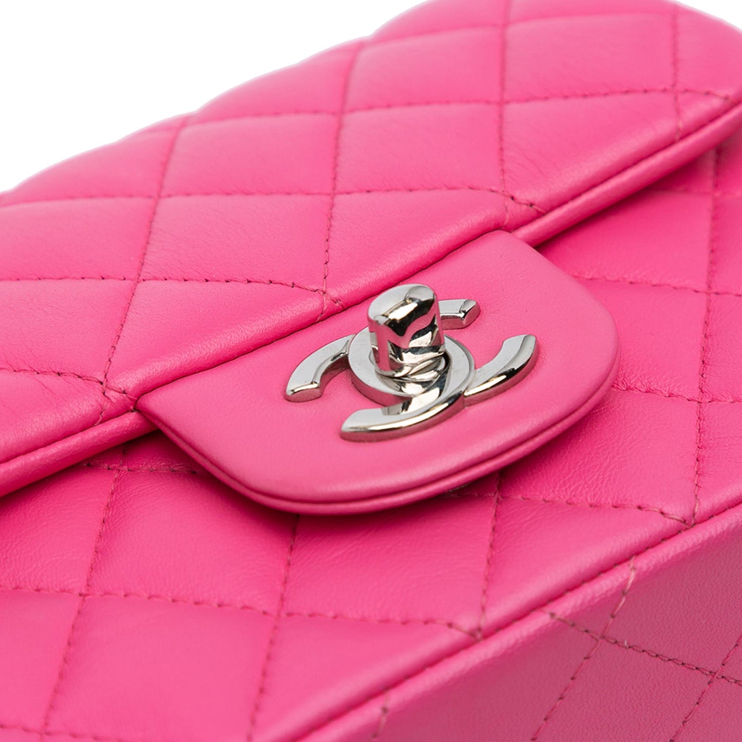 Chanel Mini Square Classic Lambskin Single Flap