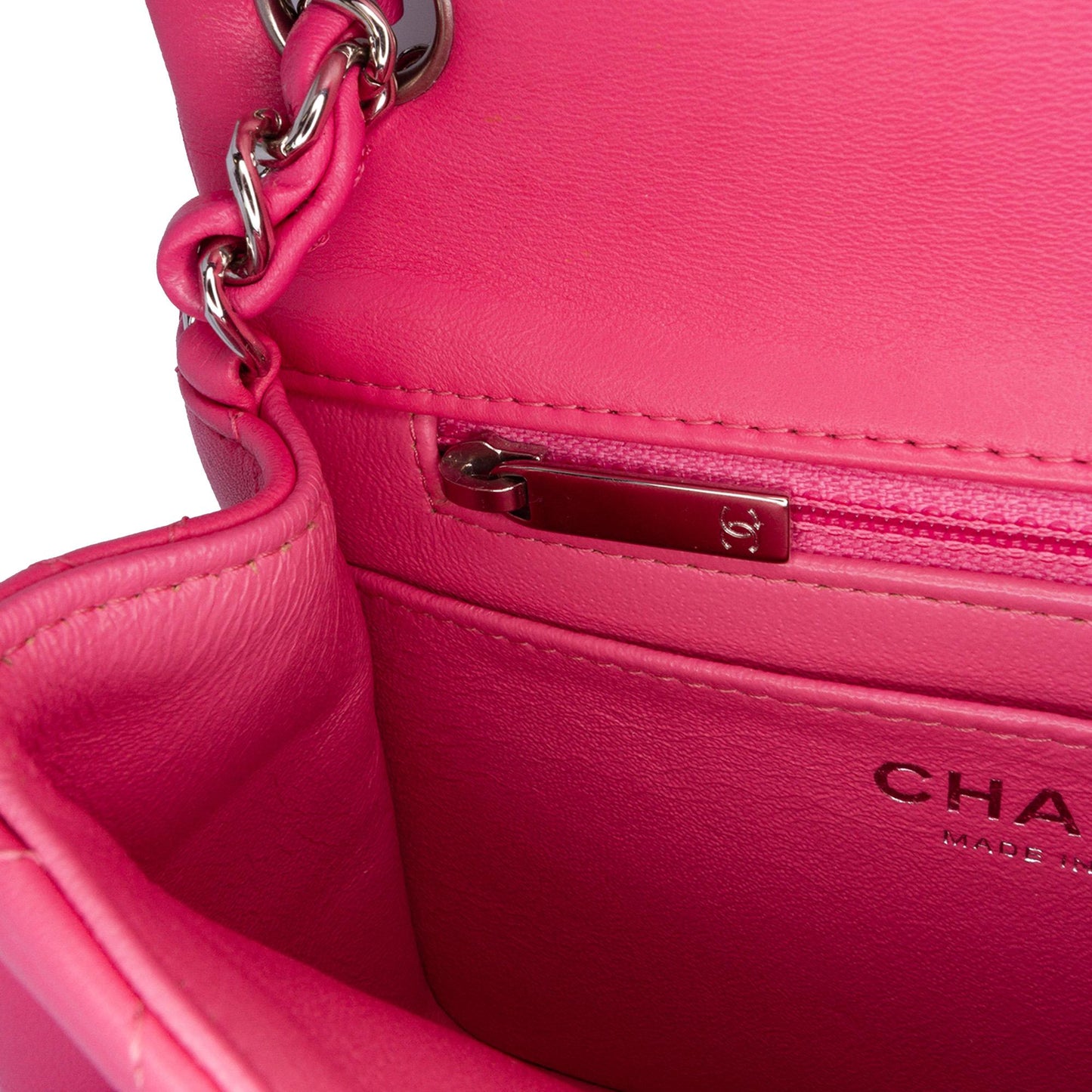Chanel Mini Square Classic Lambskin Single Flap