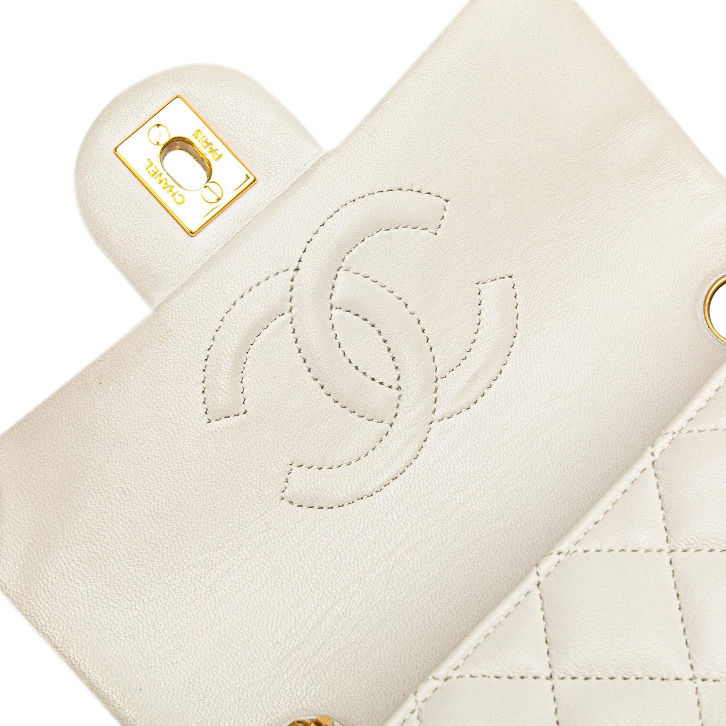 Chanel Mini Square Classic Lambskin Single Flap