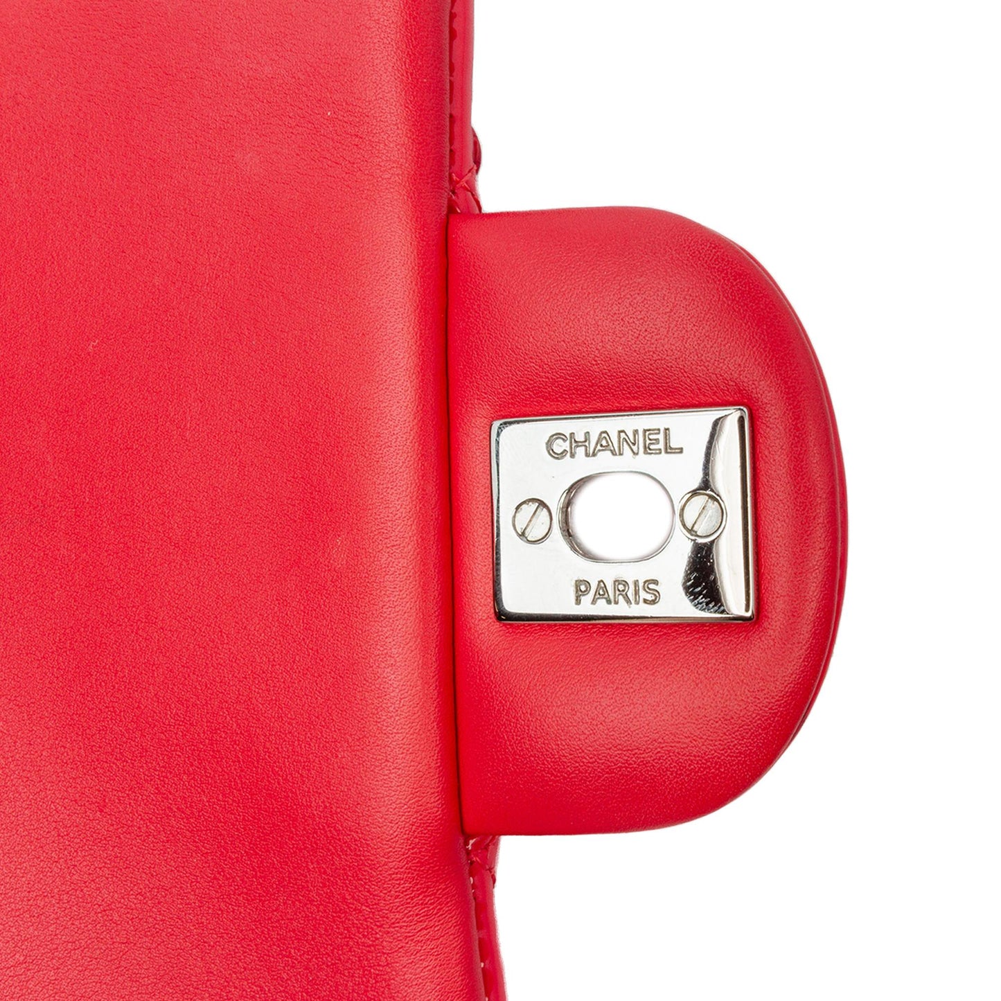 Chanel Mini Square Classic Patent Single Flap