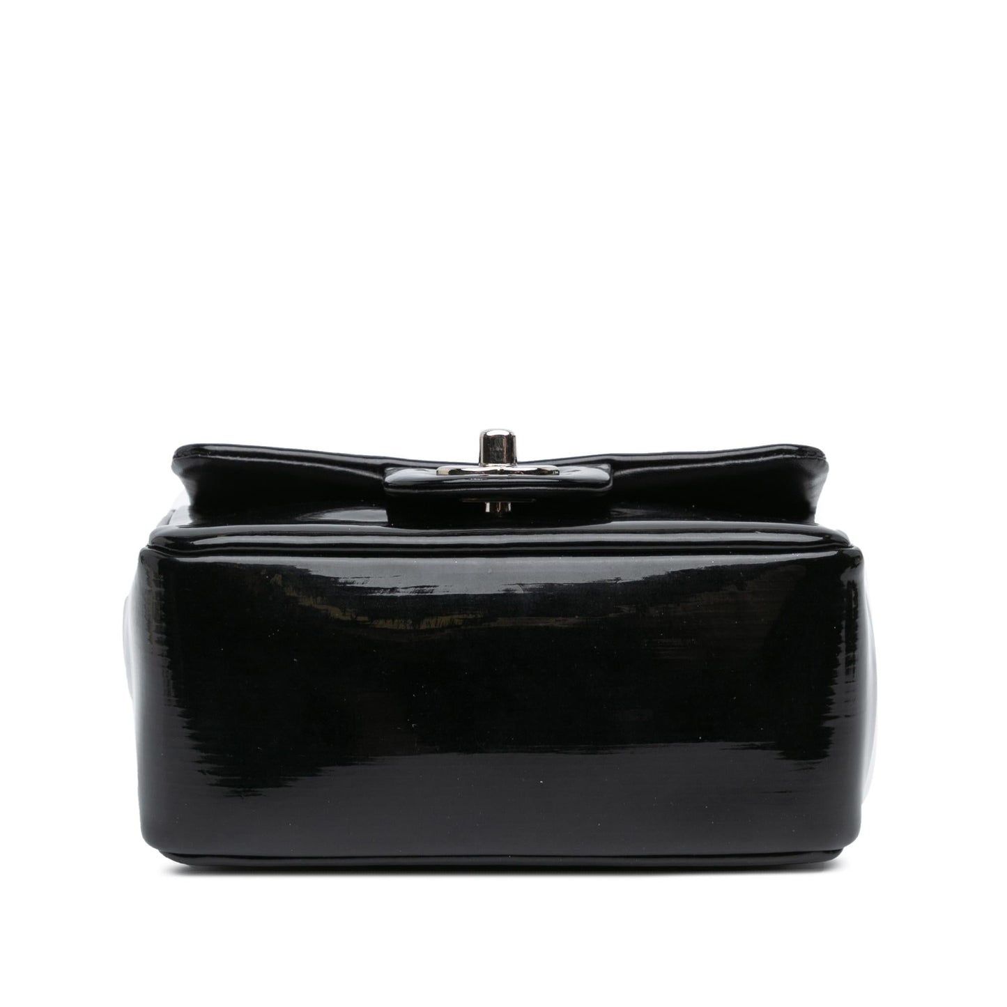 Chanel Mini Square Patent Single Flap