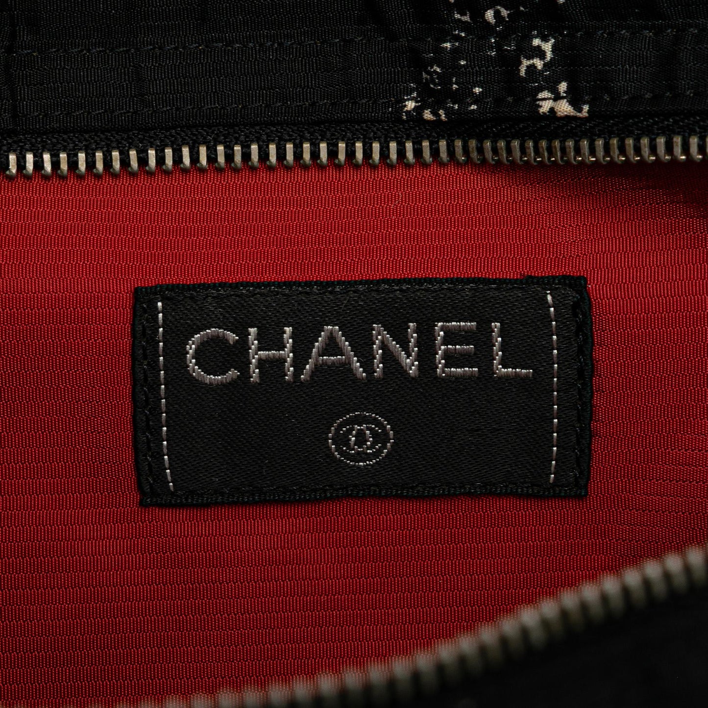 Chanel Old Travel Line Nylon Belt Bag
