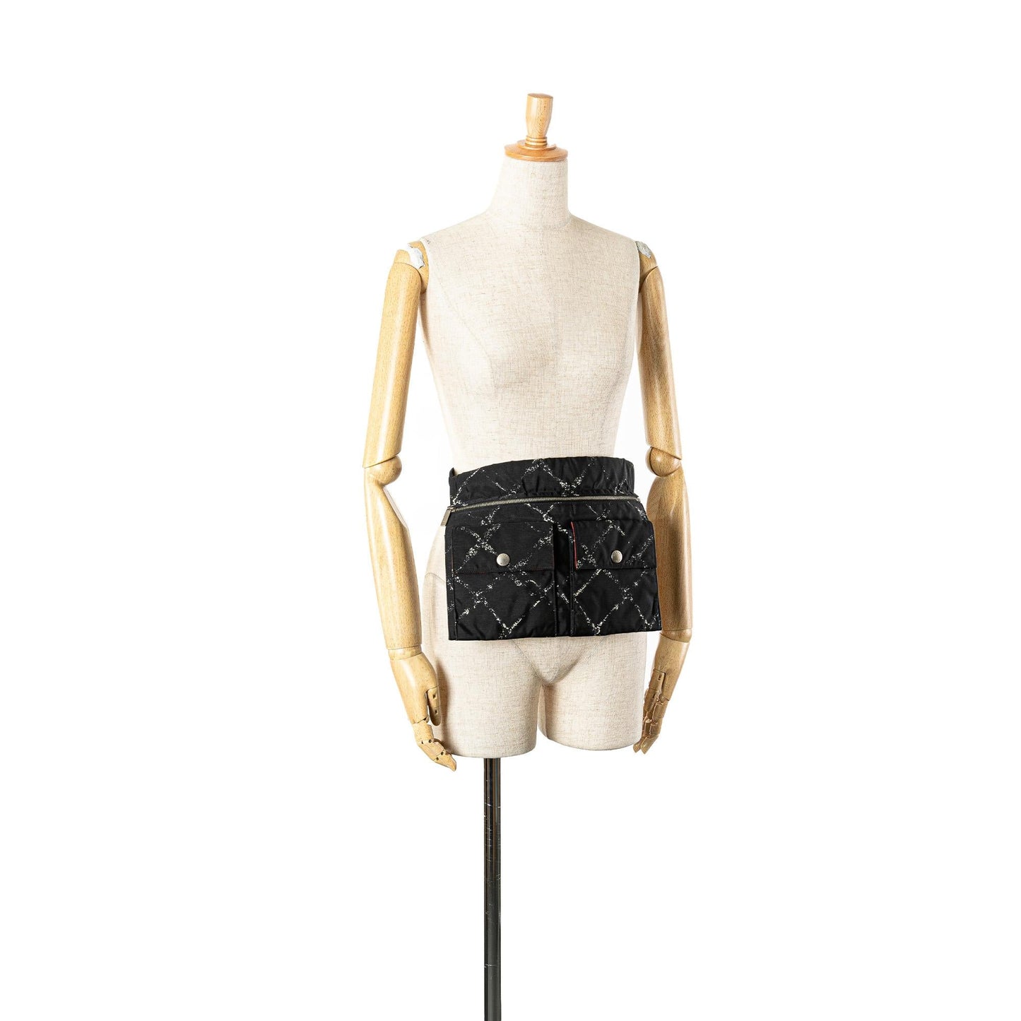 Chanel Old Travel Line Nylon Belt Bag