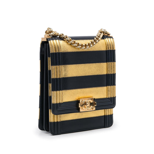 Chanel Paris-New York North South Boy Flap