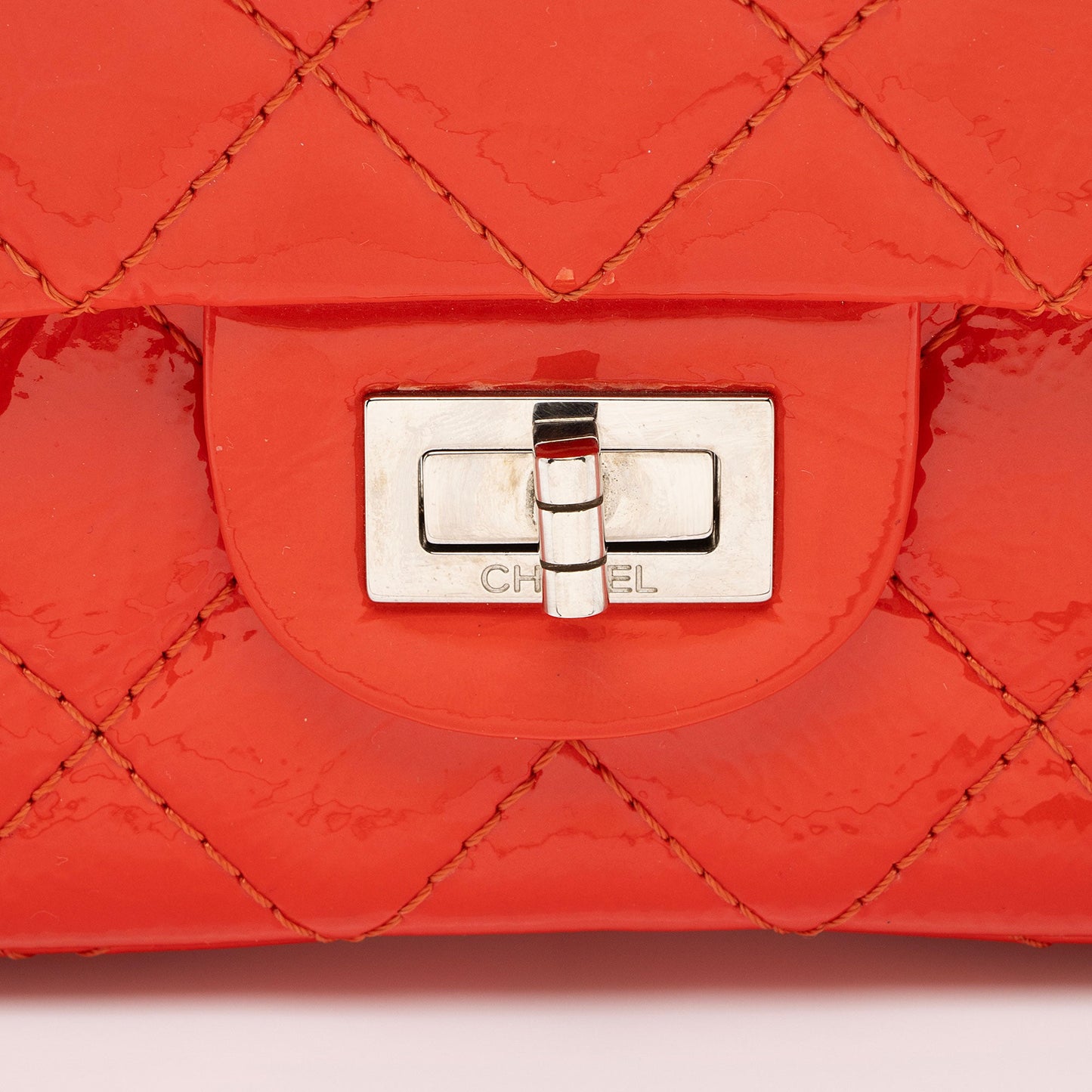 Chanel Patent Leather Reissue 226 Double Flap Bag