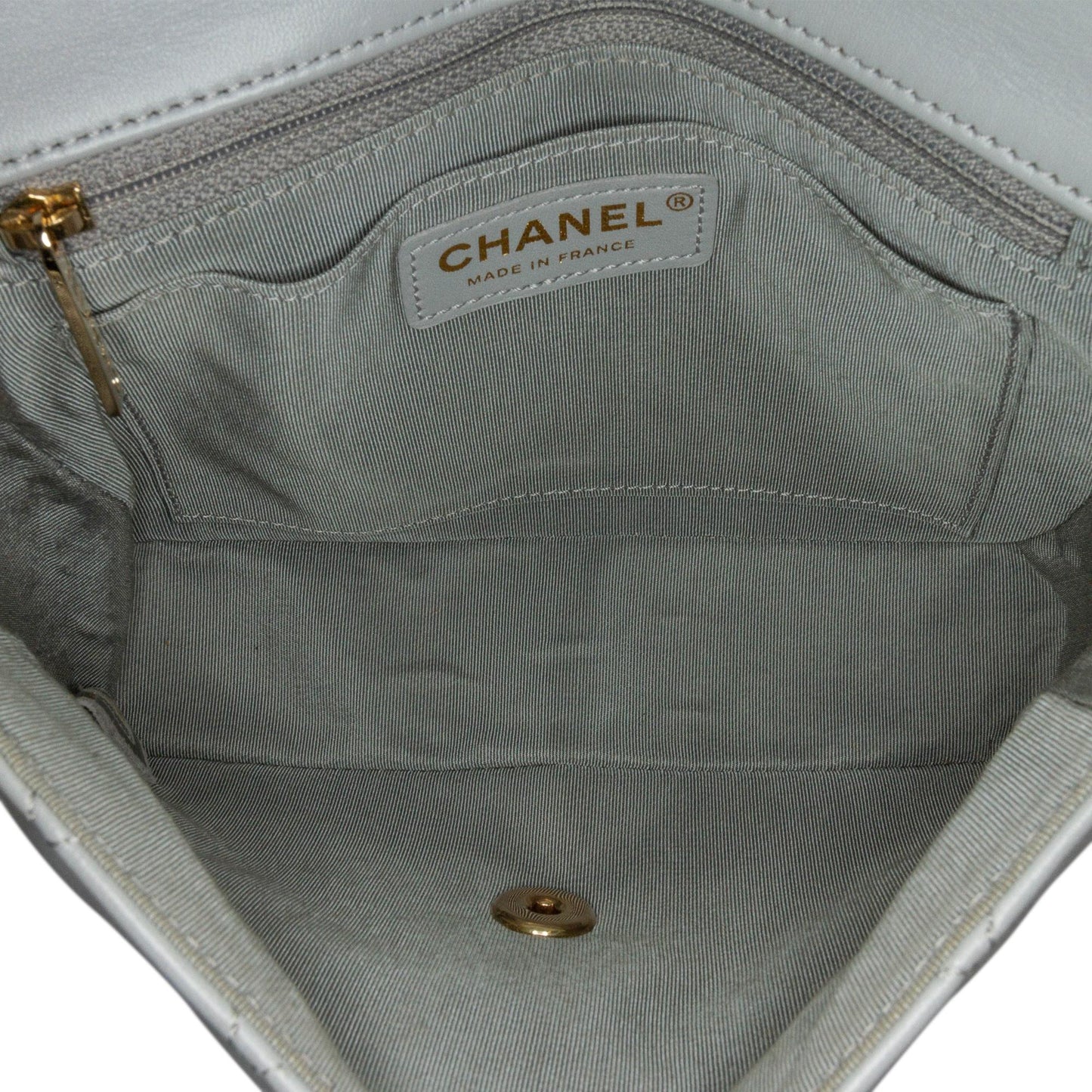 Chanel Quilted Calfskin Bolero de Chanel Flap