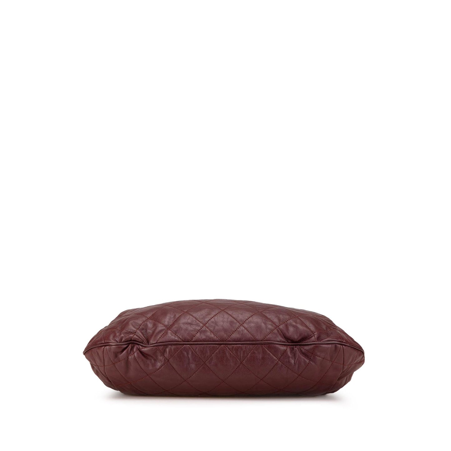 Chanel Quilted Calfskin Coco Pleats Hobo