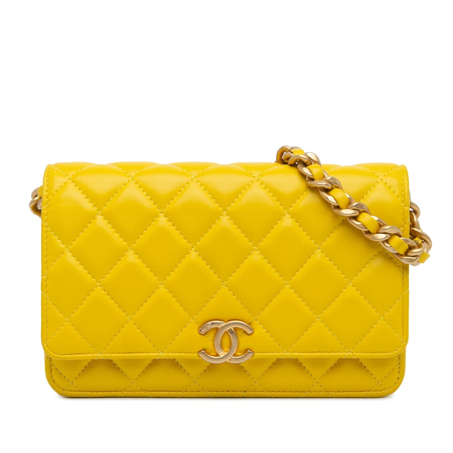 Chanel Quilted Lambskin Candy Chain Wallet on Chain