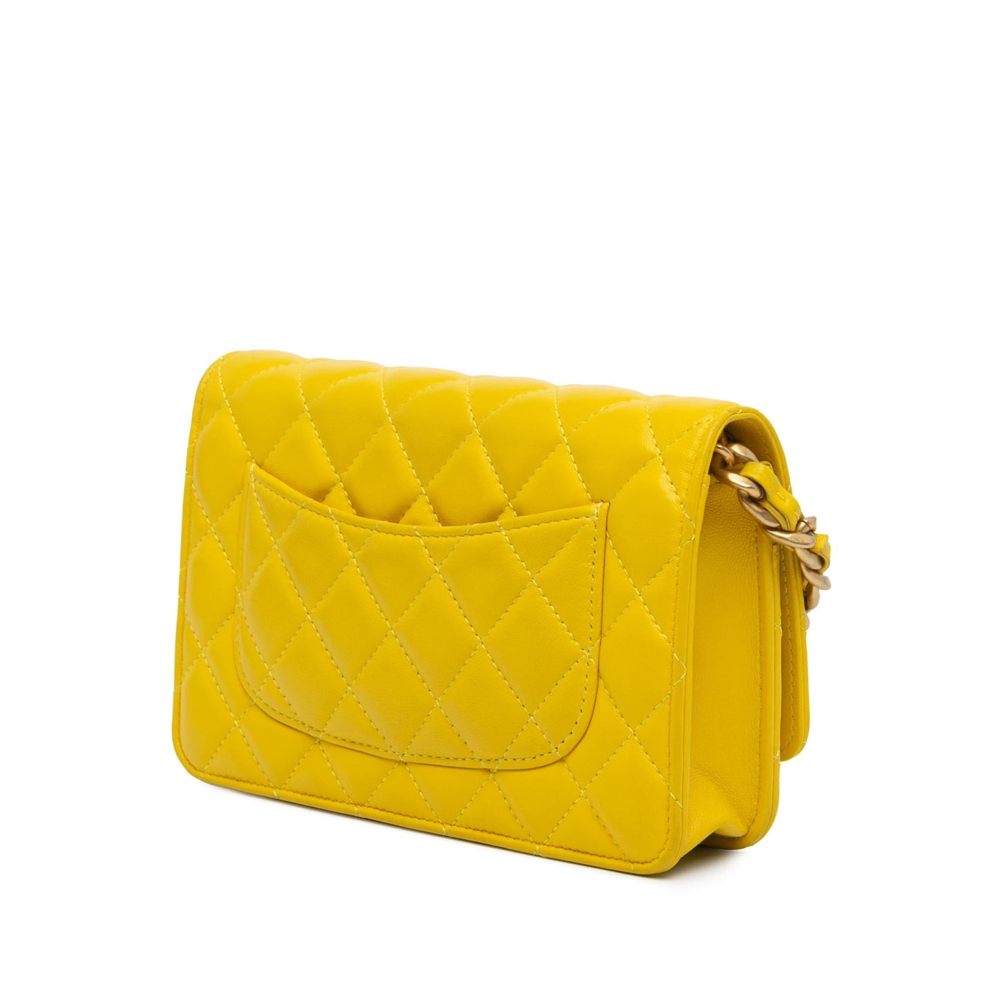 Chanel Quilted Lambskin Candy Chain Wallet on Chain