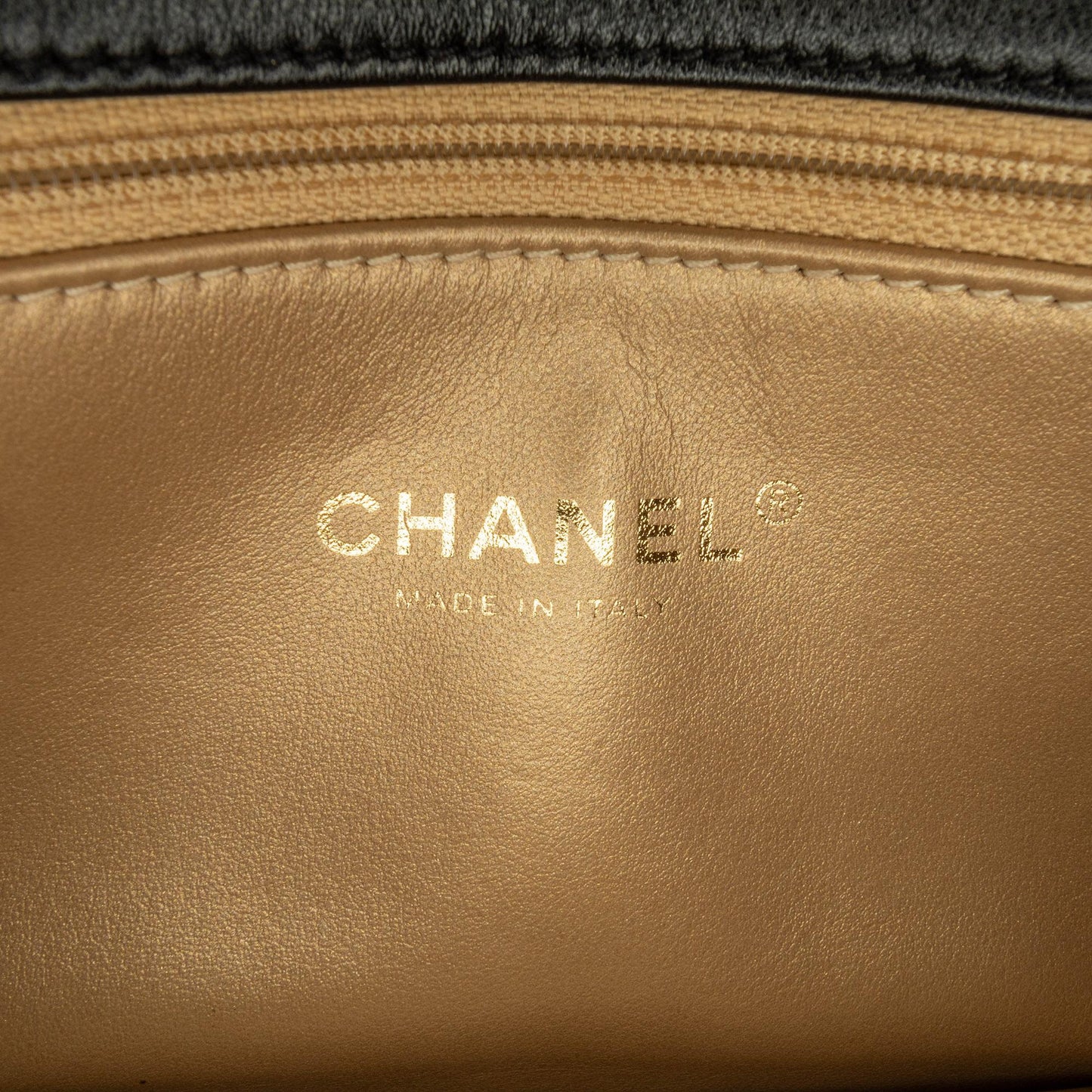 Chanel Quilted Lambskin Octagonal Buckle Crossbody