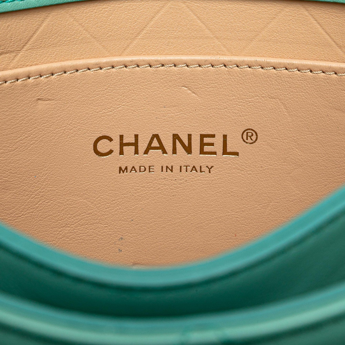 Chanel Quilted Lambskin Round Moon Messenger Flap