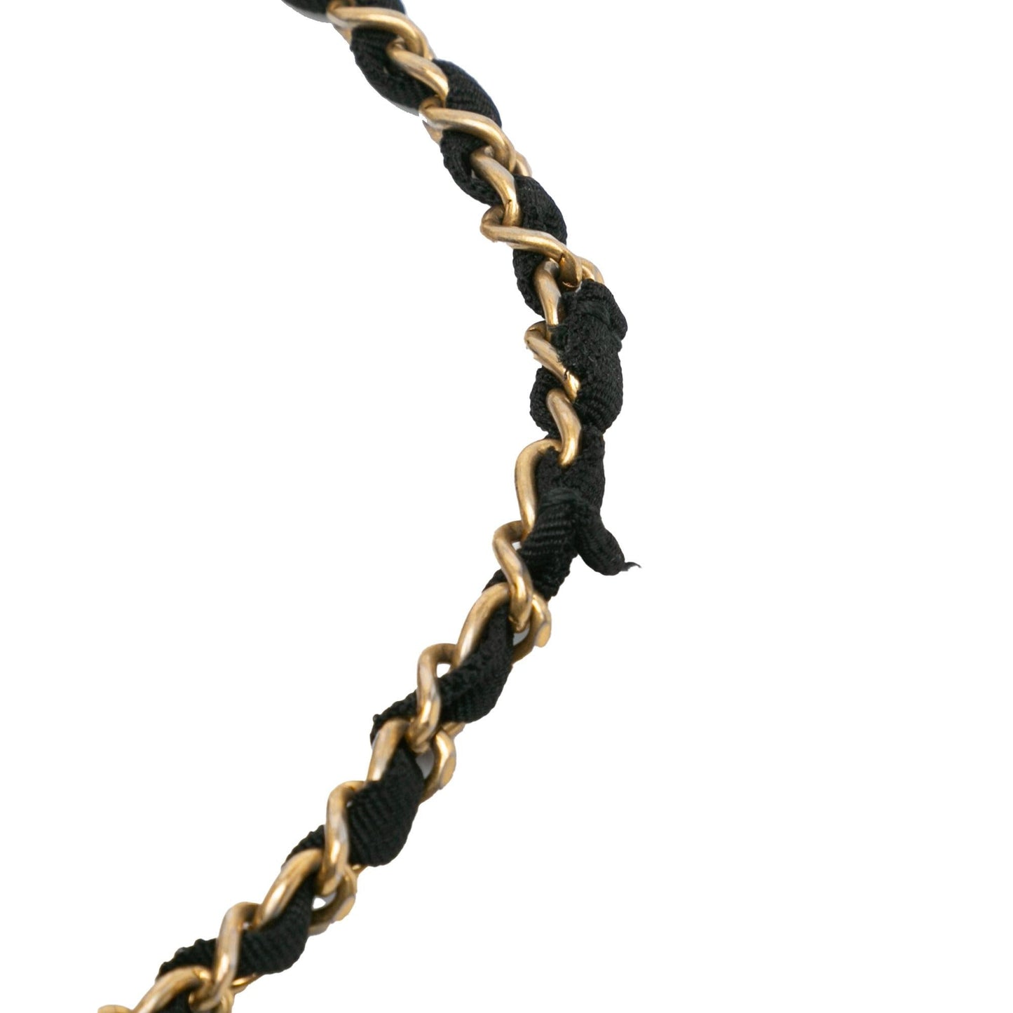 Chanel Quilted Nylon Crystal CC Drawstring Sling Bag