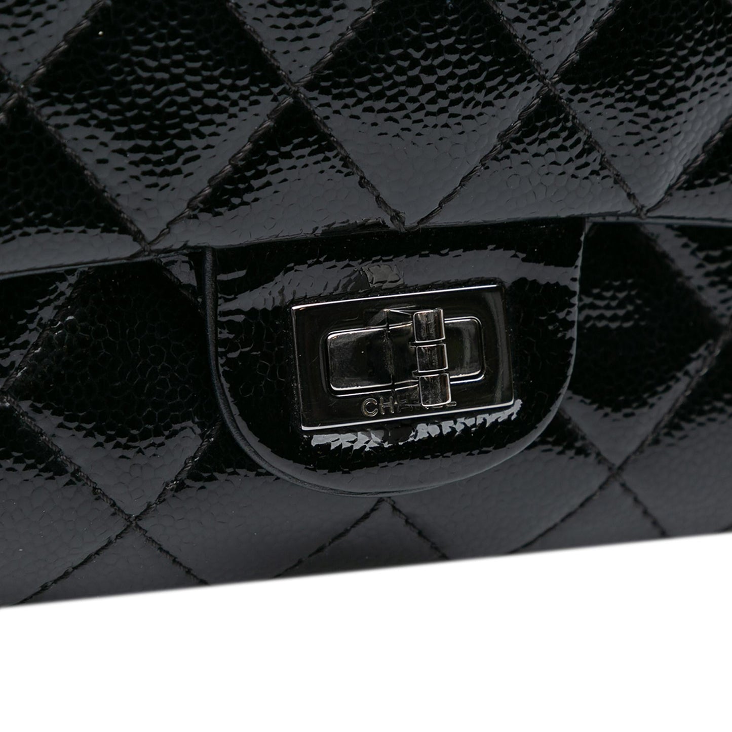 Chanel Quilted Patent Caviar 2.55 Reissue Flap 226