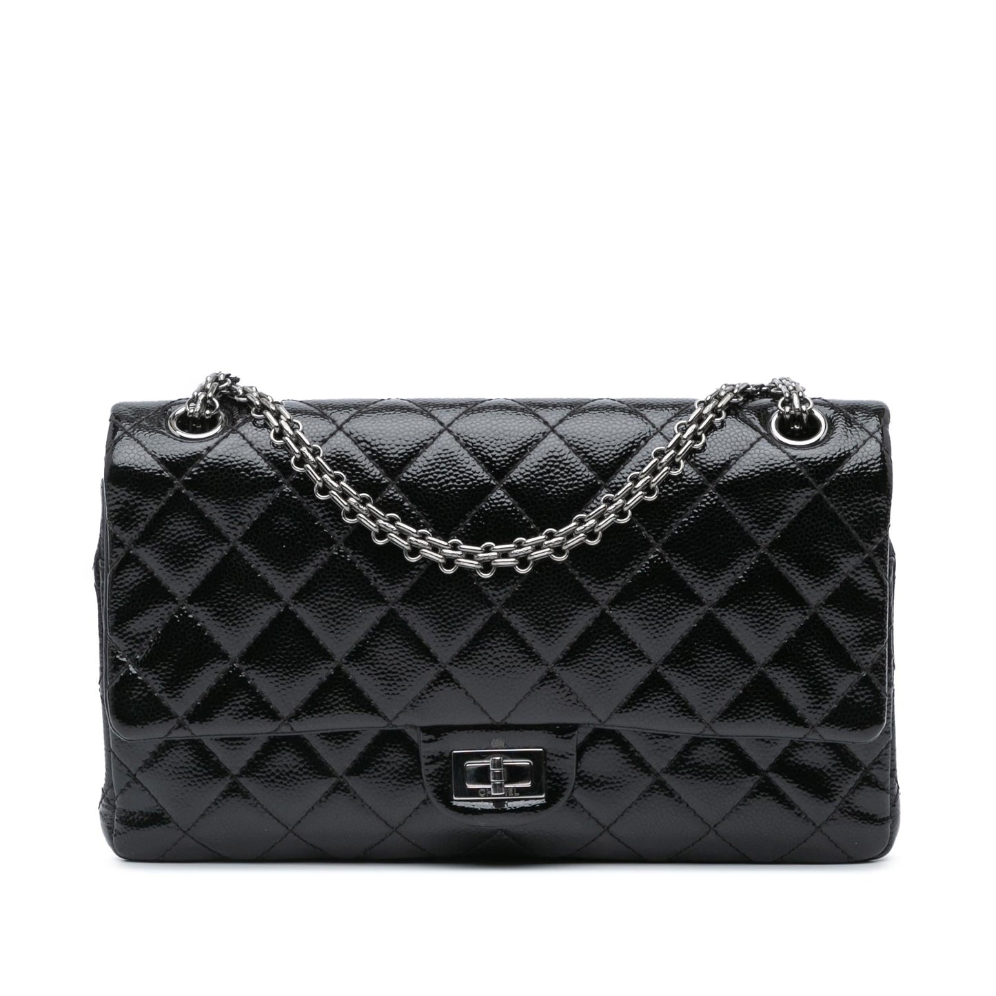 Chanel Quilted Patent Caviar 2.55 Reissue Flap 226