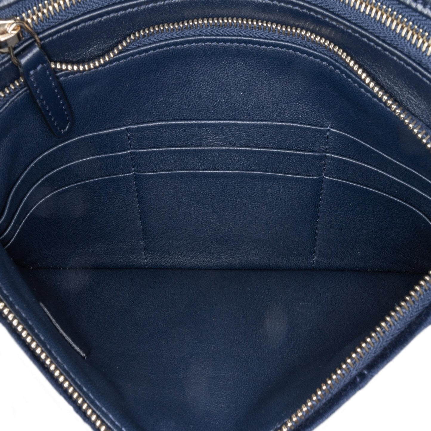 Chanel Quilted Velvet 31 Clutch