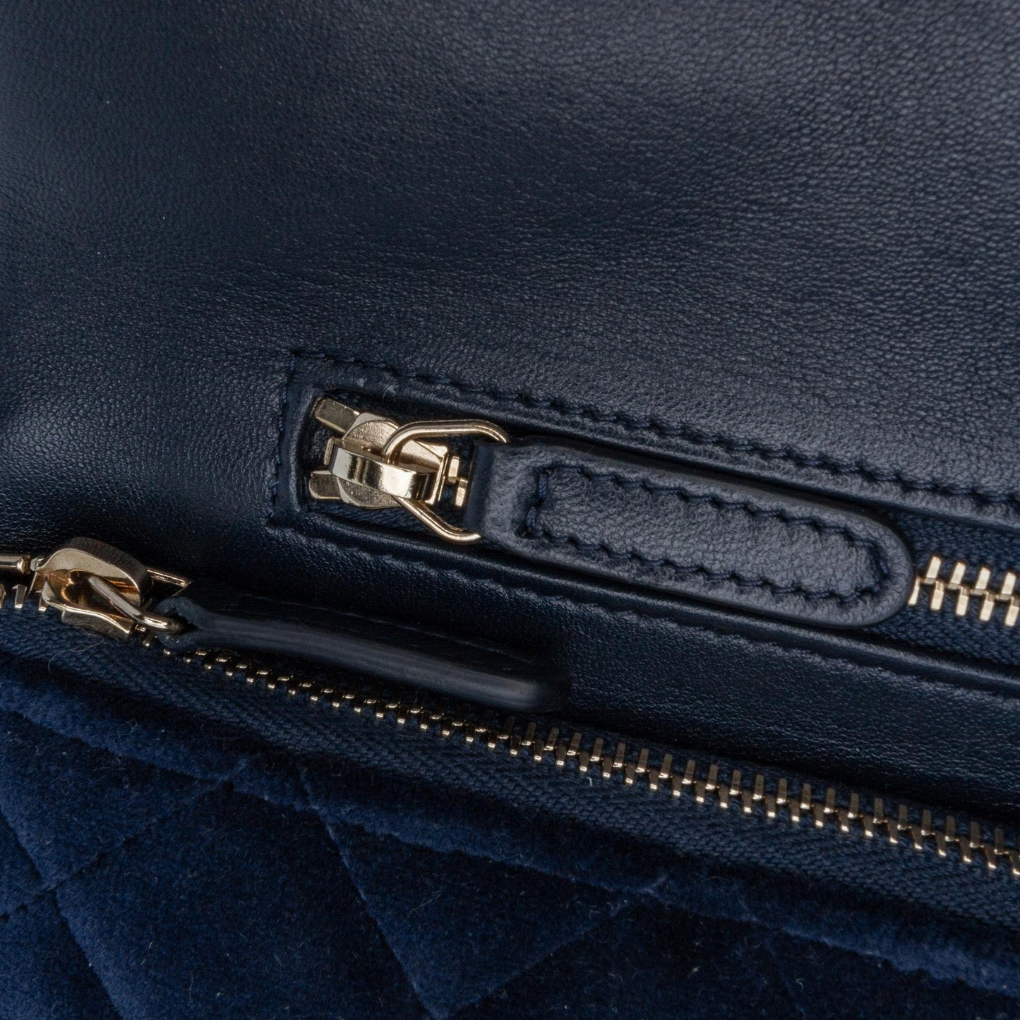 Chanel Quilted Velvet 31 Clutch