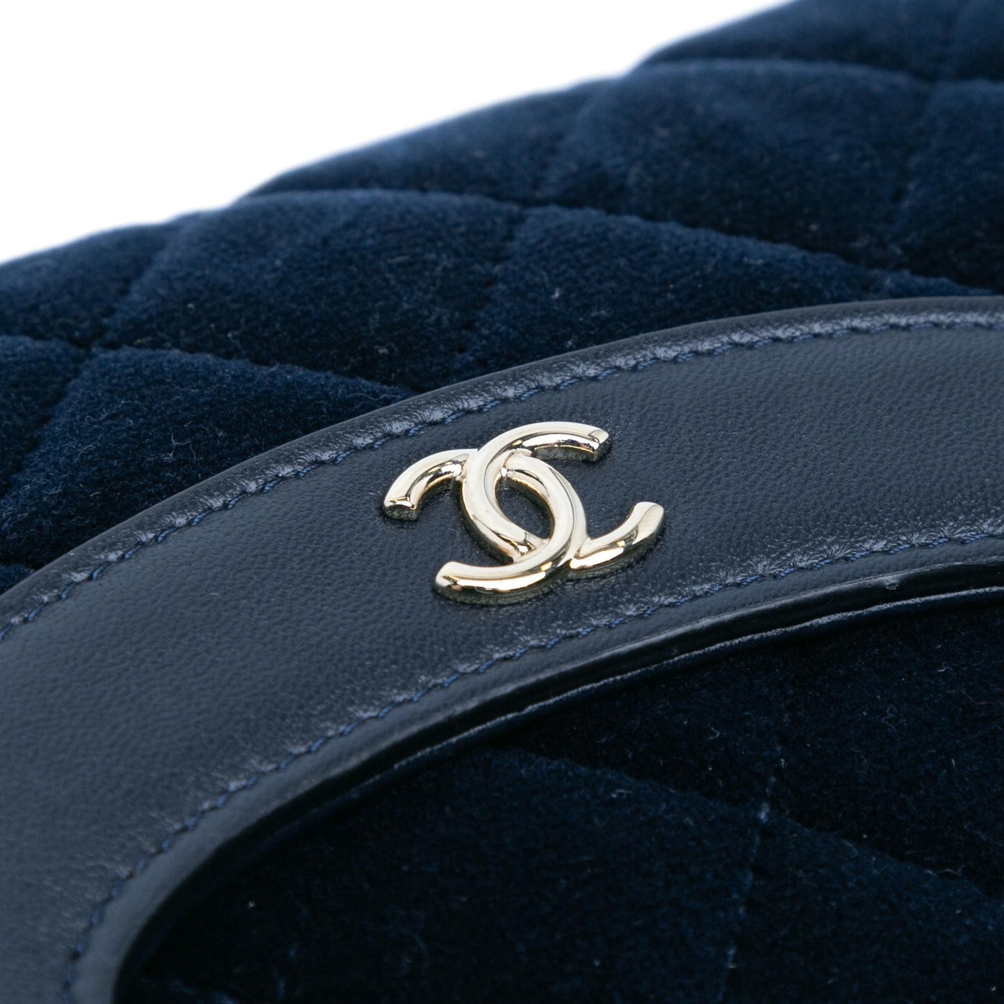 Chanel Quilted Velvet 31 Clutch