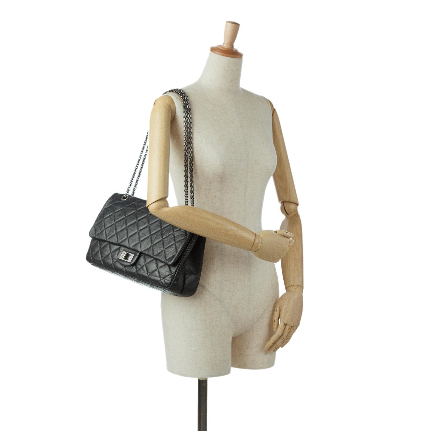 Chanel Reissue 2.55 Aged Calfskin Double Flap 227 (SHG-o5SdjV)